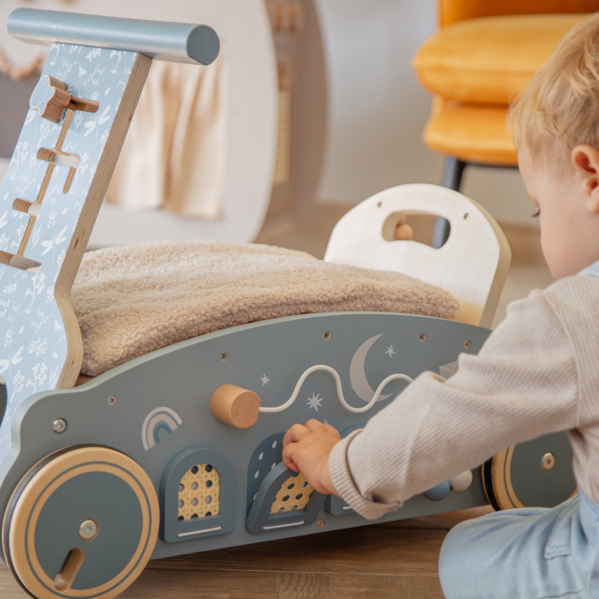 LABEL LABEL 3 - in - 1 Lauflernwagen personalisierbar - wunderwunsch