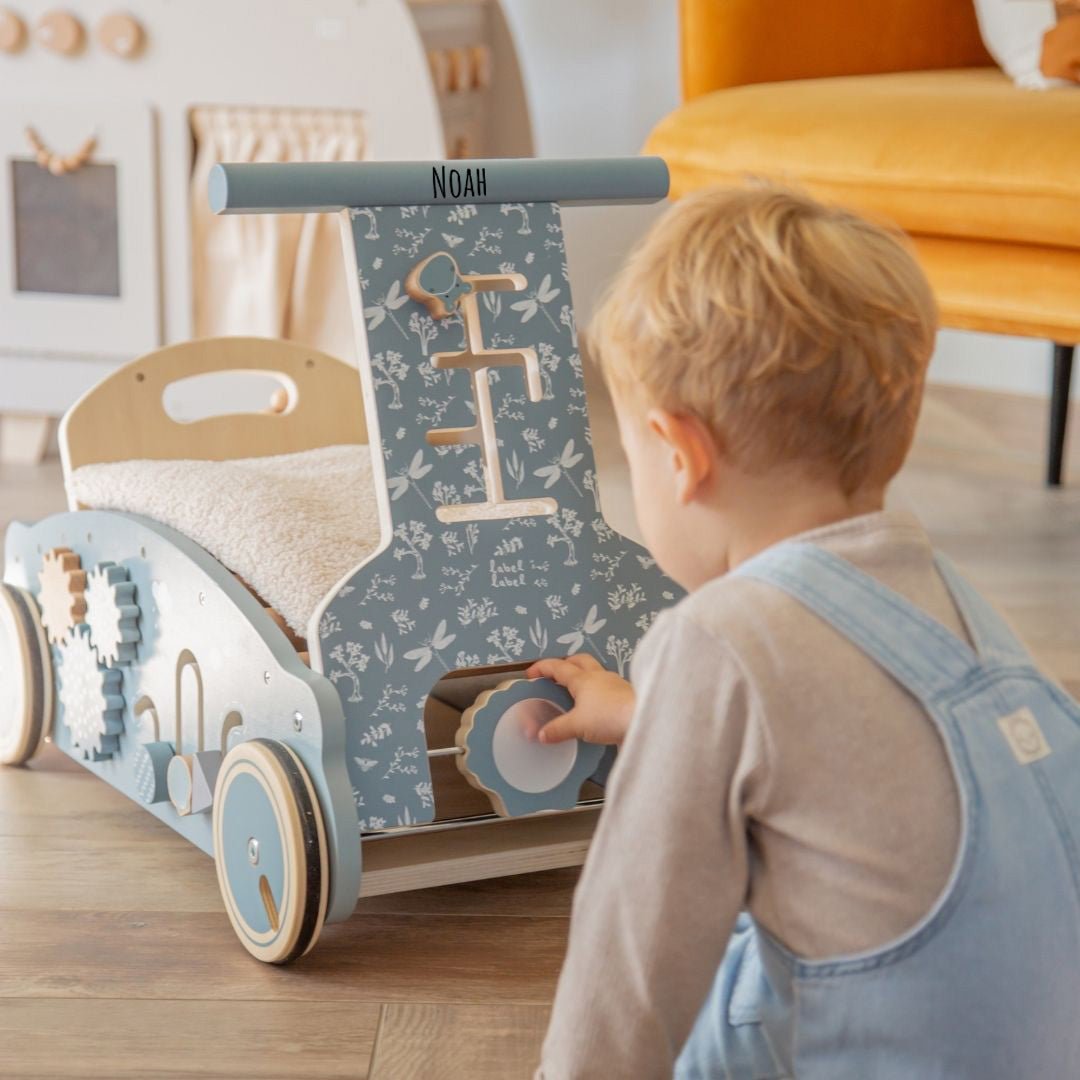 LABEL LABEL 3 - in - 1 Lauflernwagen personalisierbar - wunderwunsch