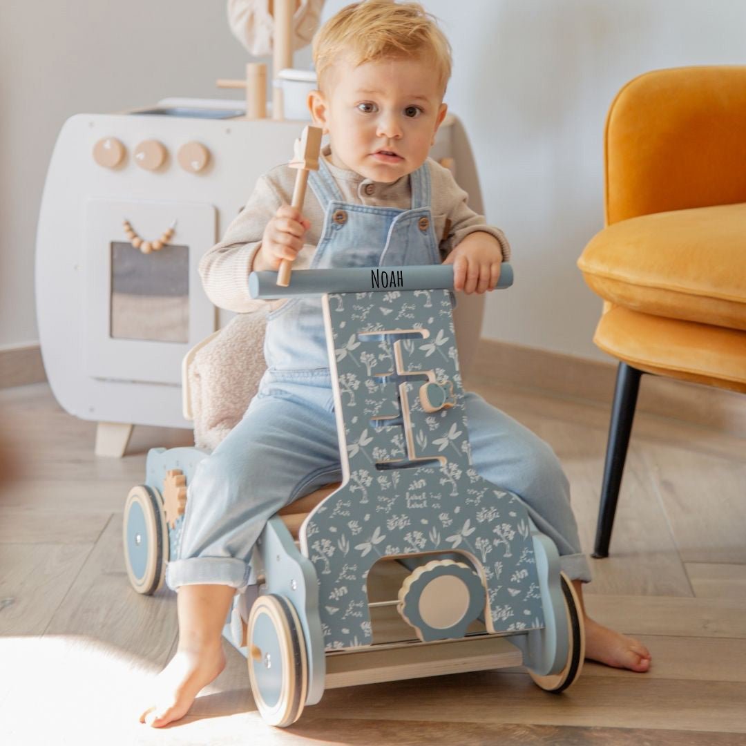 LABEL LABEL 3 - in - 1 Lauflernwagen personalisierbar - wunderwunsch