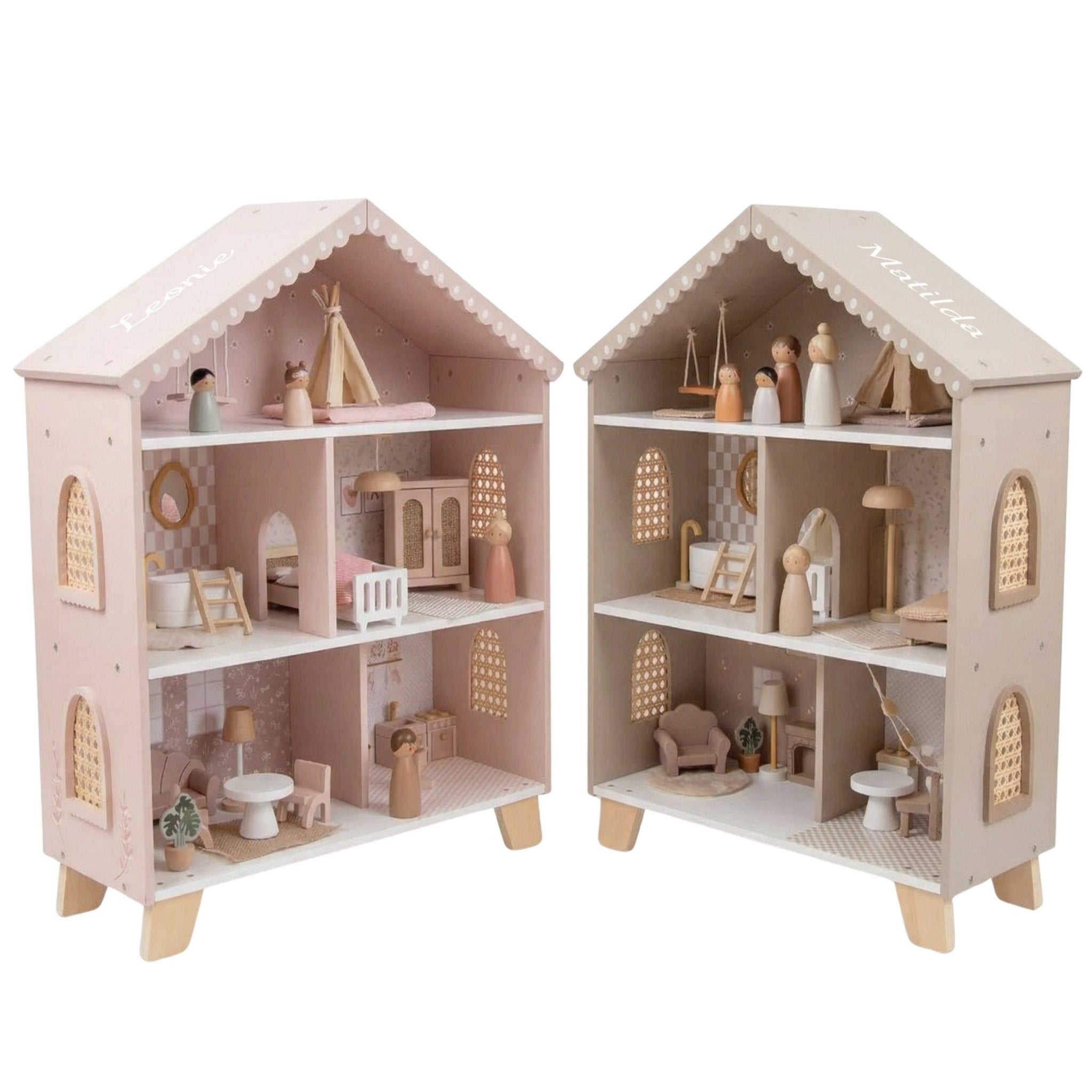 LABEL LABEL Puppenhaus personalisierbar - wunderwunsch