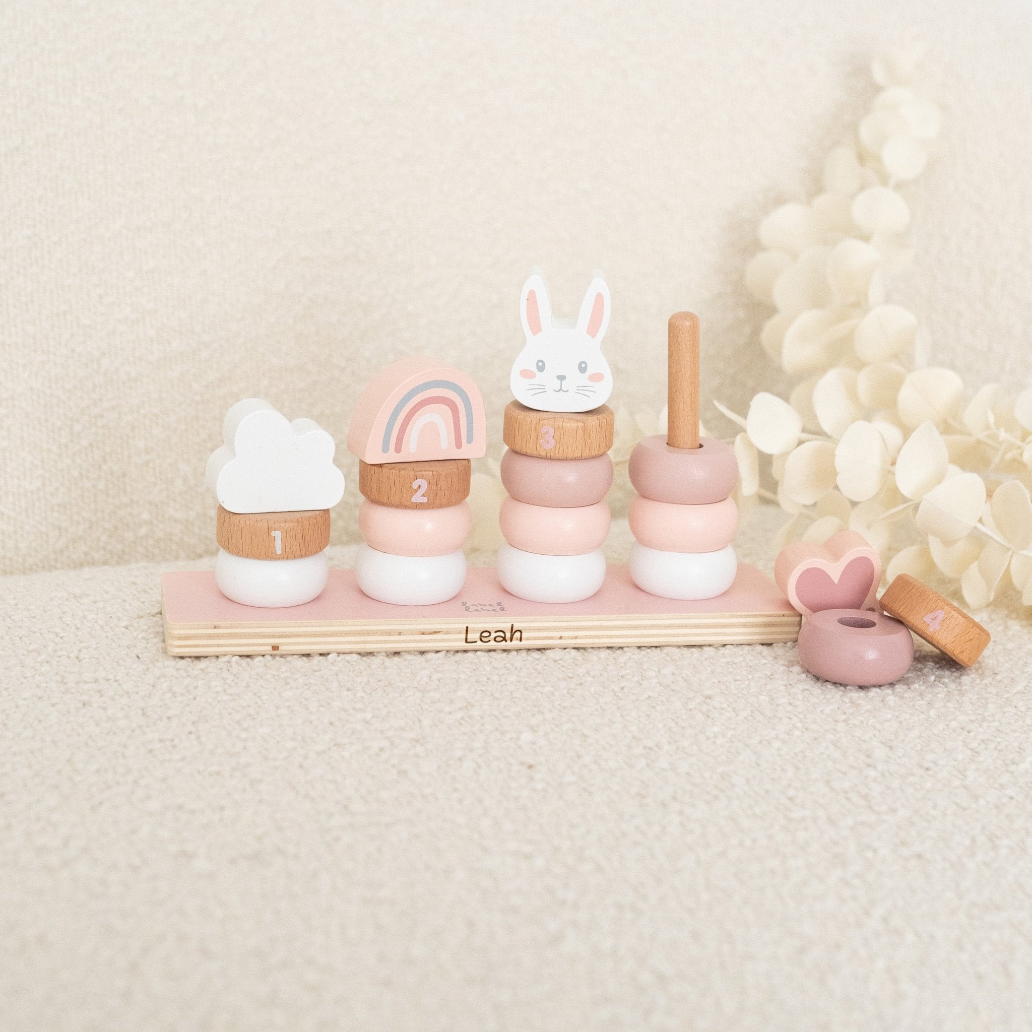 Label Label Stapelringe Tiere personalisiert - wunderwunsch