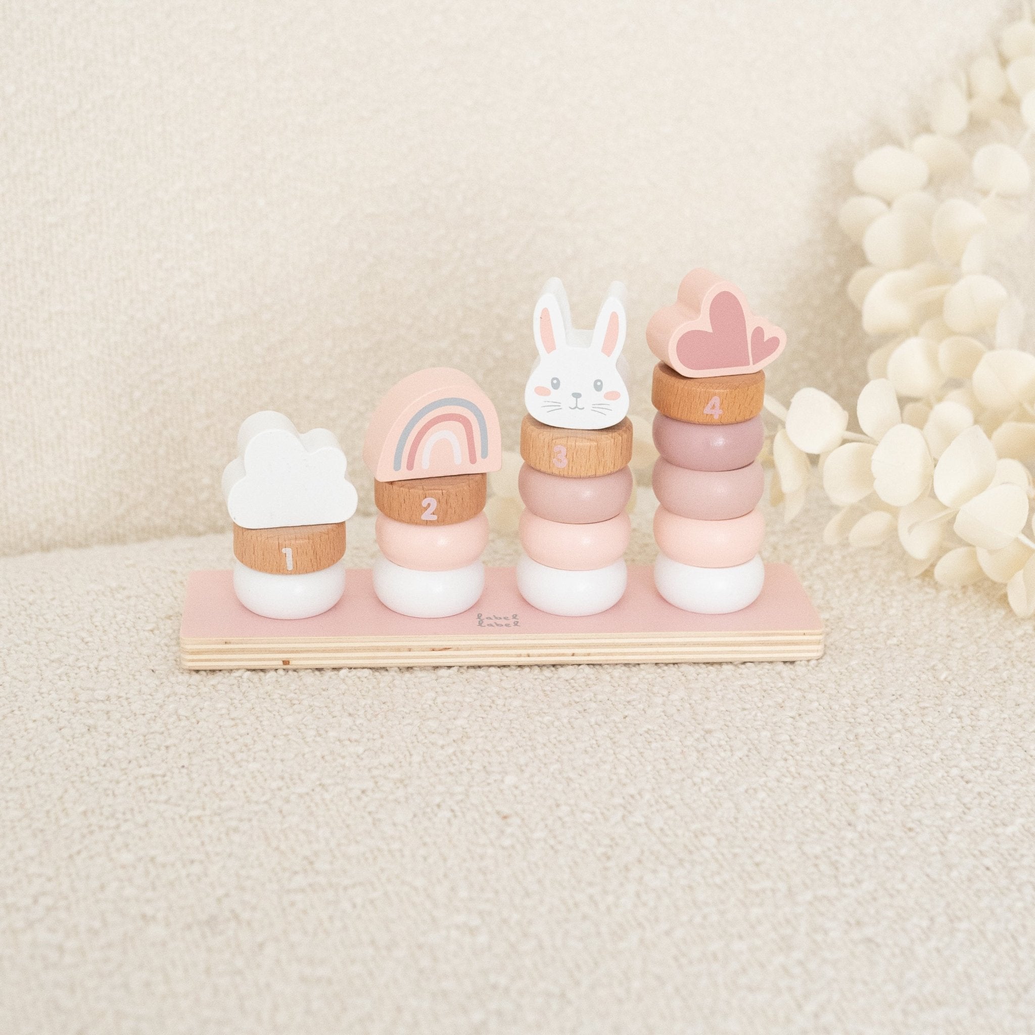 Label Label Stapelringe Tiere personalisiert - wunderwunsch