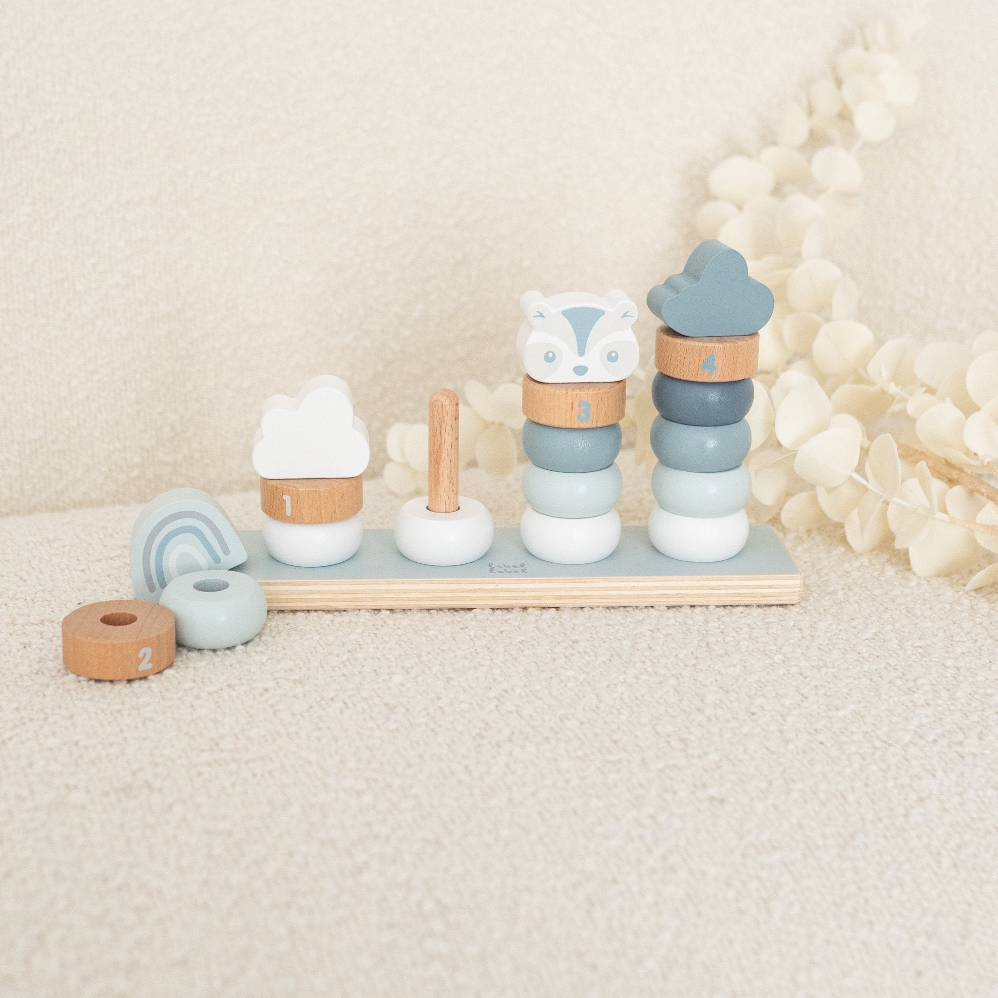 Label Label Stapelringe Tiere personalisiert - wunderwunsch