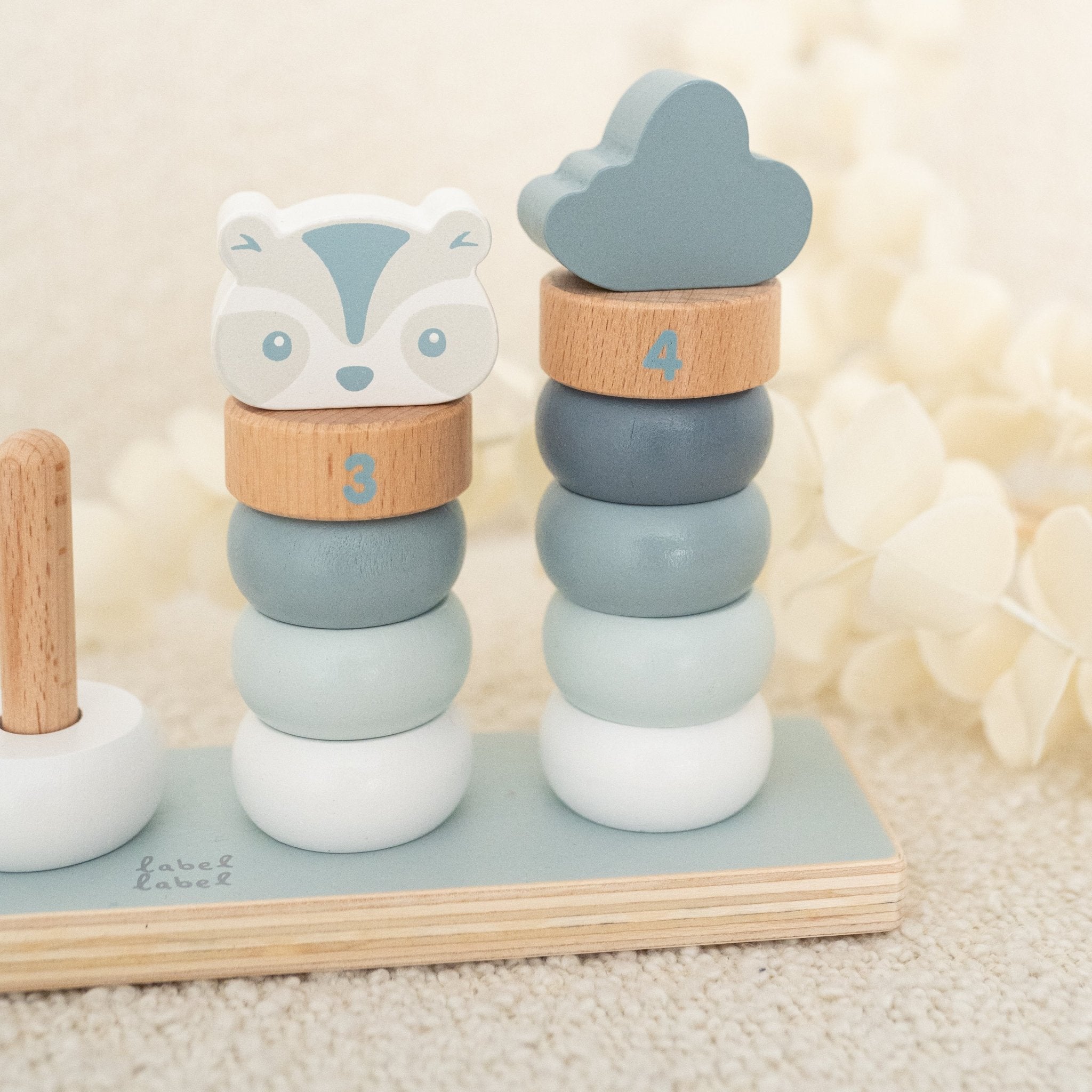 Label Label Stapelringe Tiere personalisiert - wunderwunsch