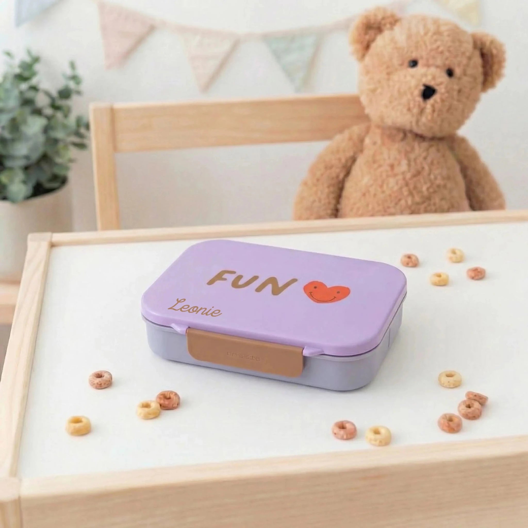 LÄSSIG Bento Brotdose "Little Gang" personalisierbar - wunderwunsch