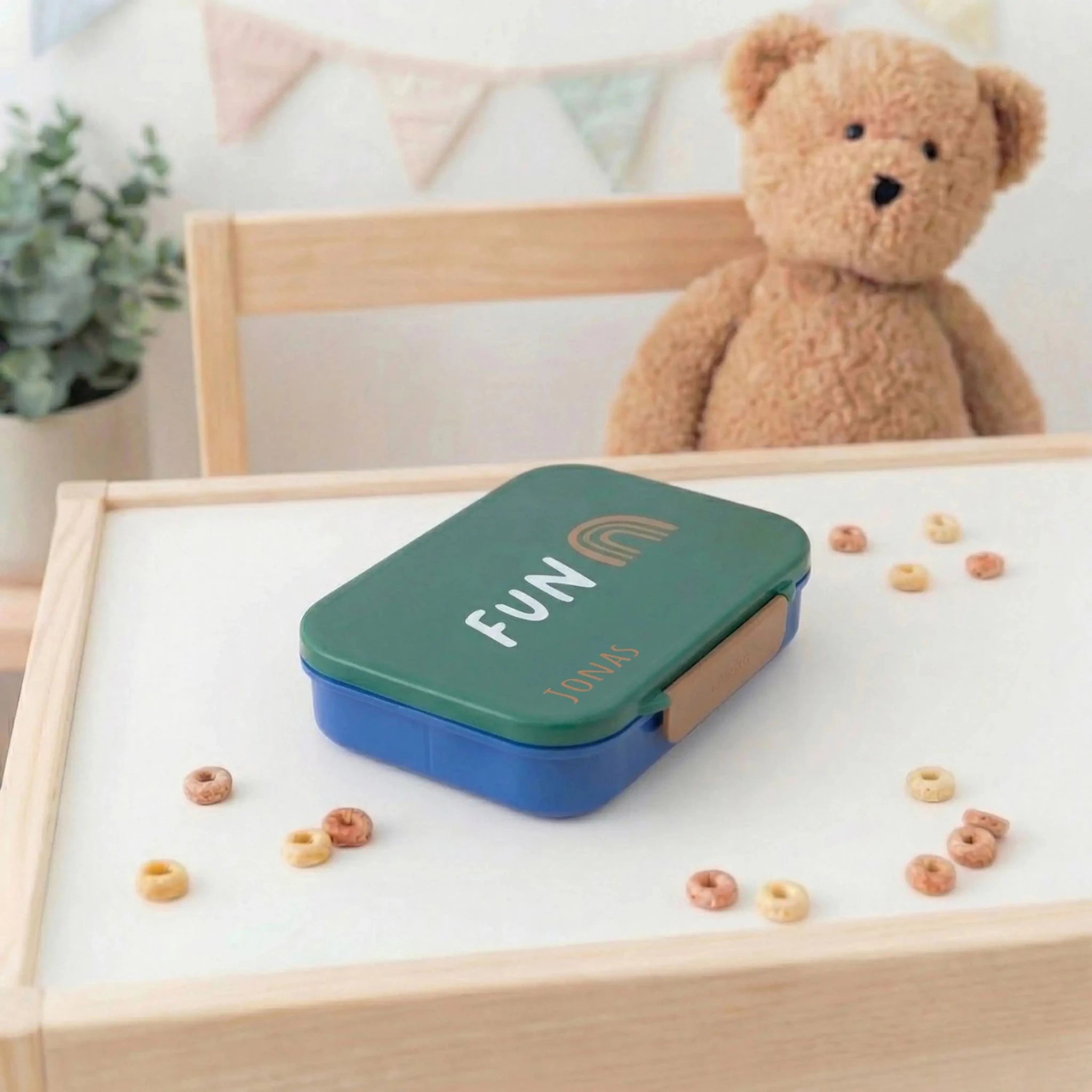 LÄSSIG Bento Brotdose "Little Gang" personalisierbar - wunderwunsch