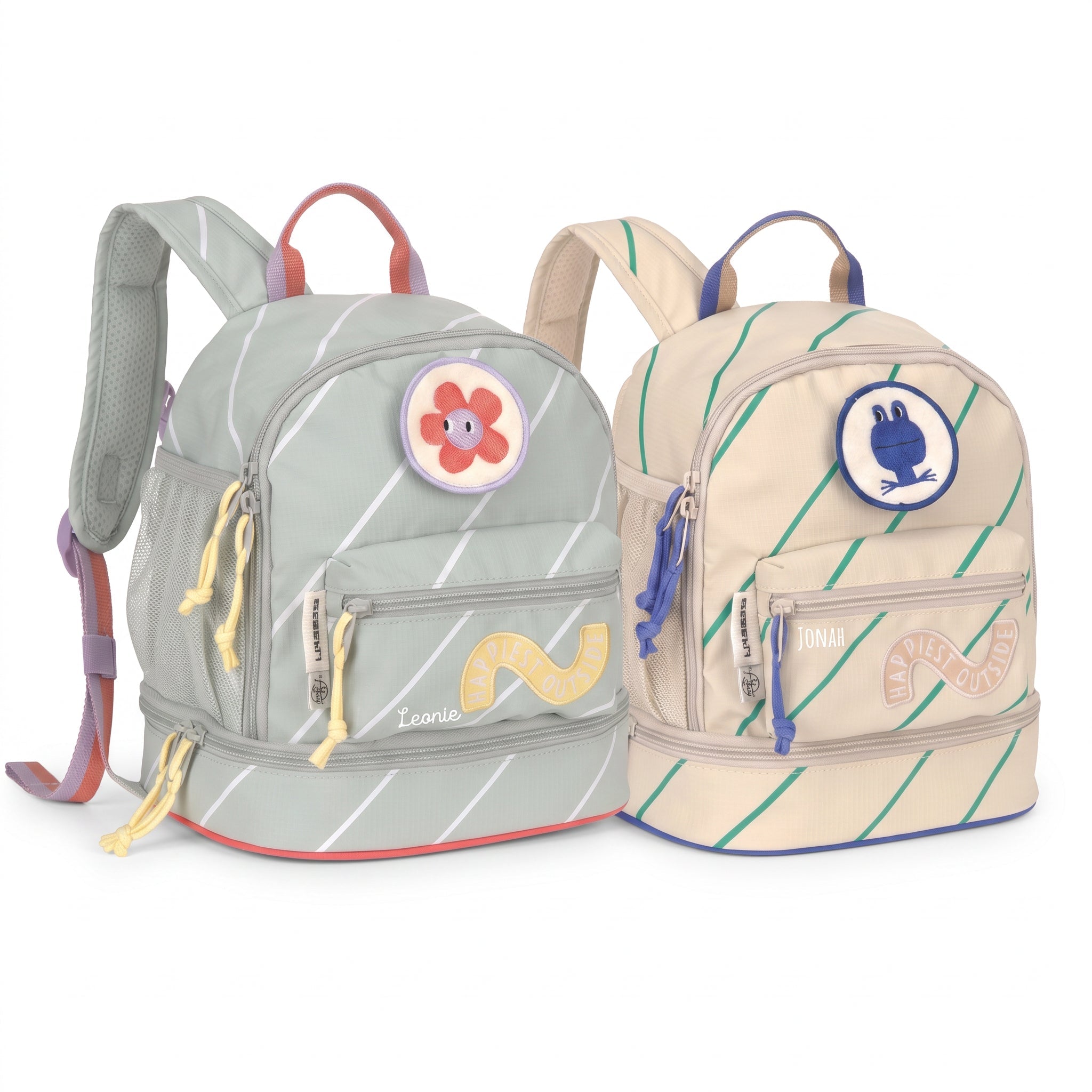 LÄSSIG Kindergartenrucksack personalisiert - Happy Trails - wunderwunsch