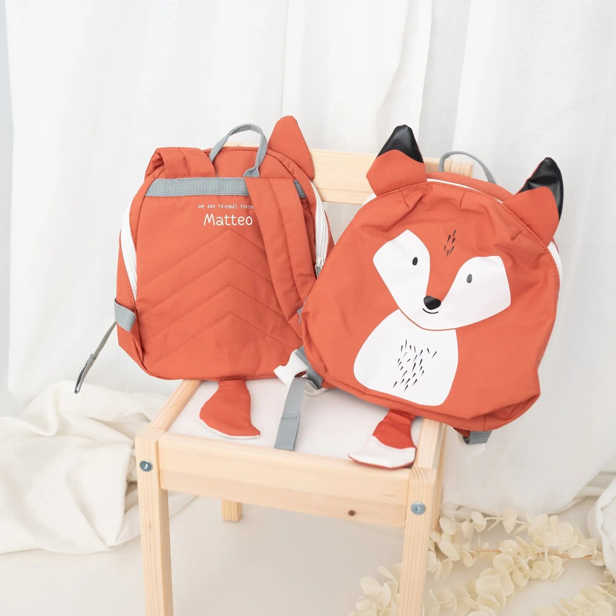 LÄSSIG Kindergartenrucksack personalisiert - Tiere - wunderwunsch