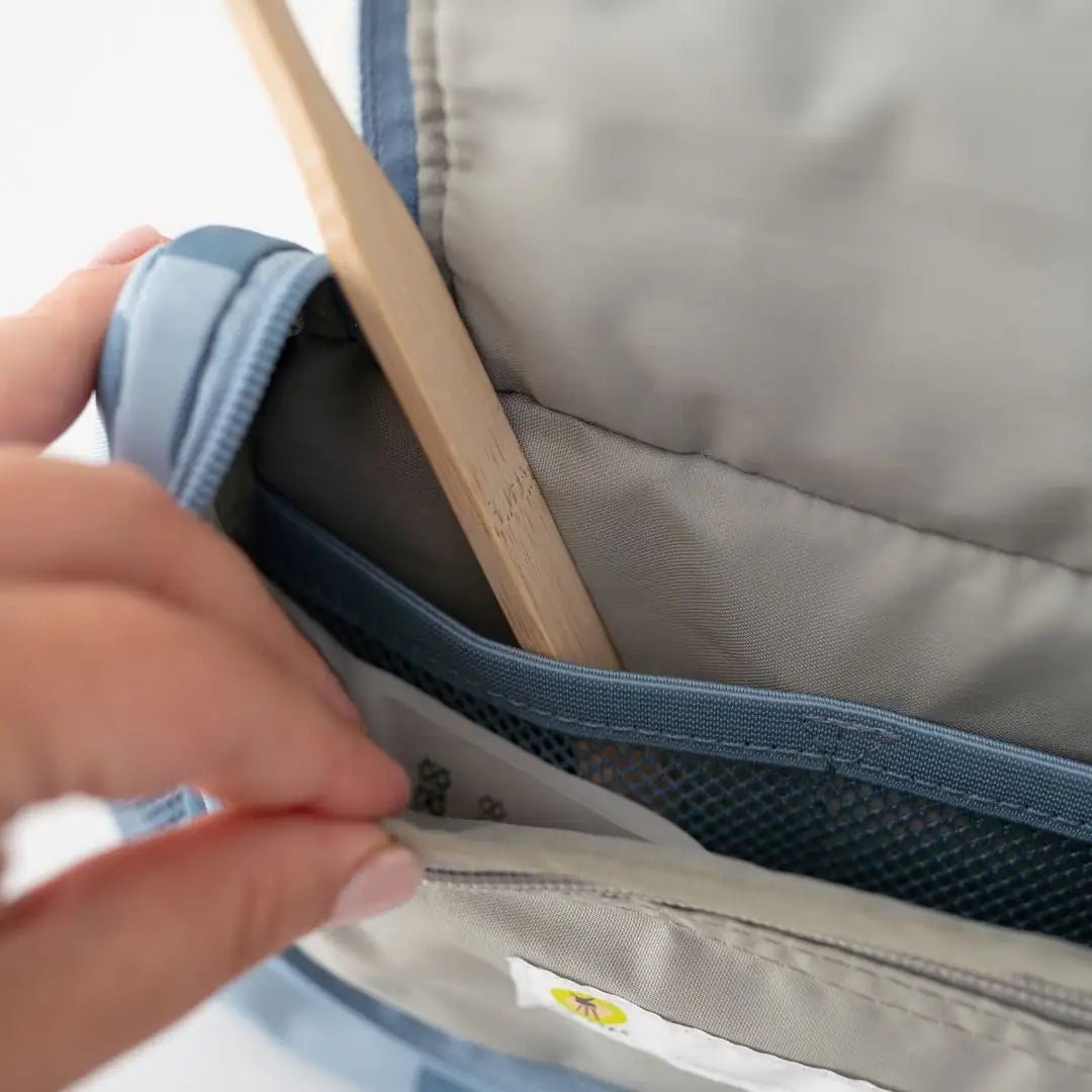 LÄSSIG Kulturtasche Kinder "Pattern Party" personalisierbar - wunderwunsch