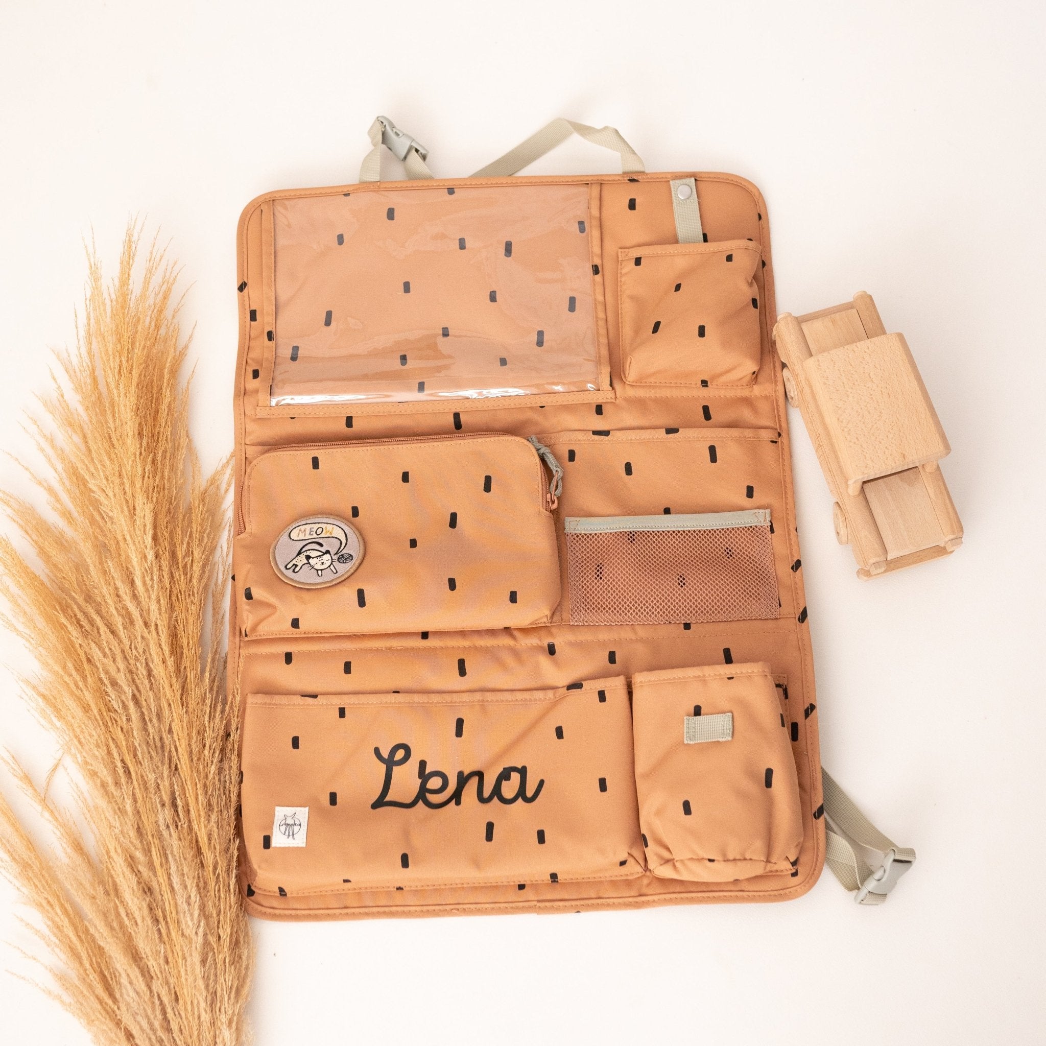 LÄSSIG Autotasche - Punkte - wunderwunsch