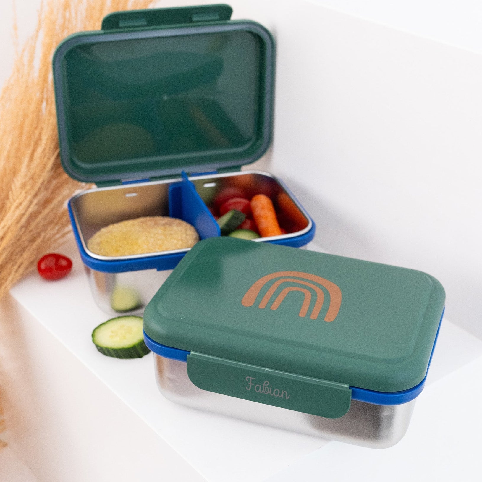 LÄSSIG Edelstahl Brotdose "Little Gang" - wunderwunsch