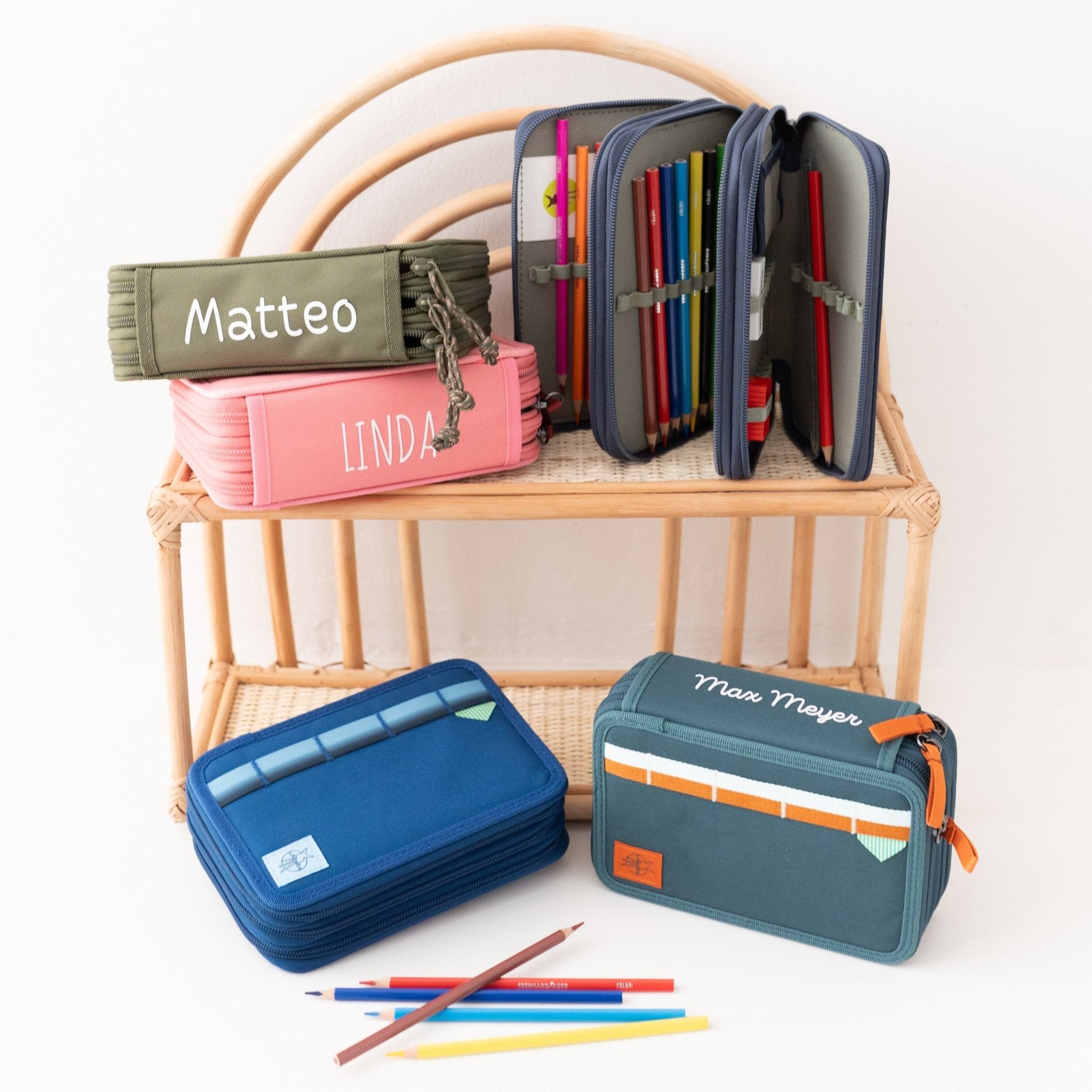 LÄSSIG Federmappe personalisiert - wunderwunsch