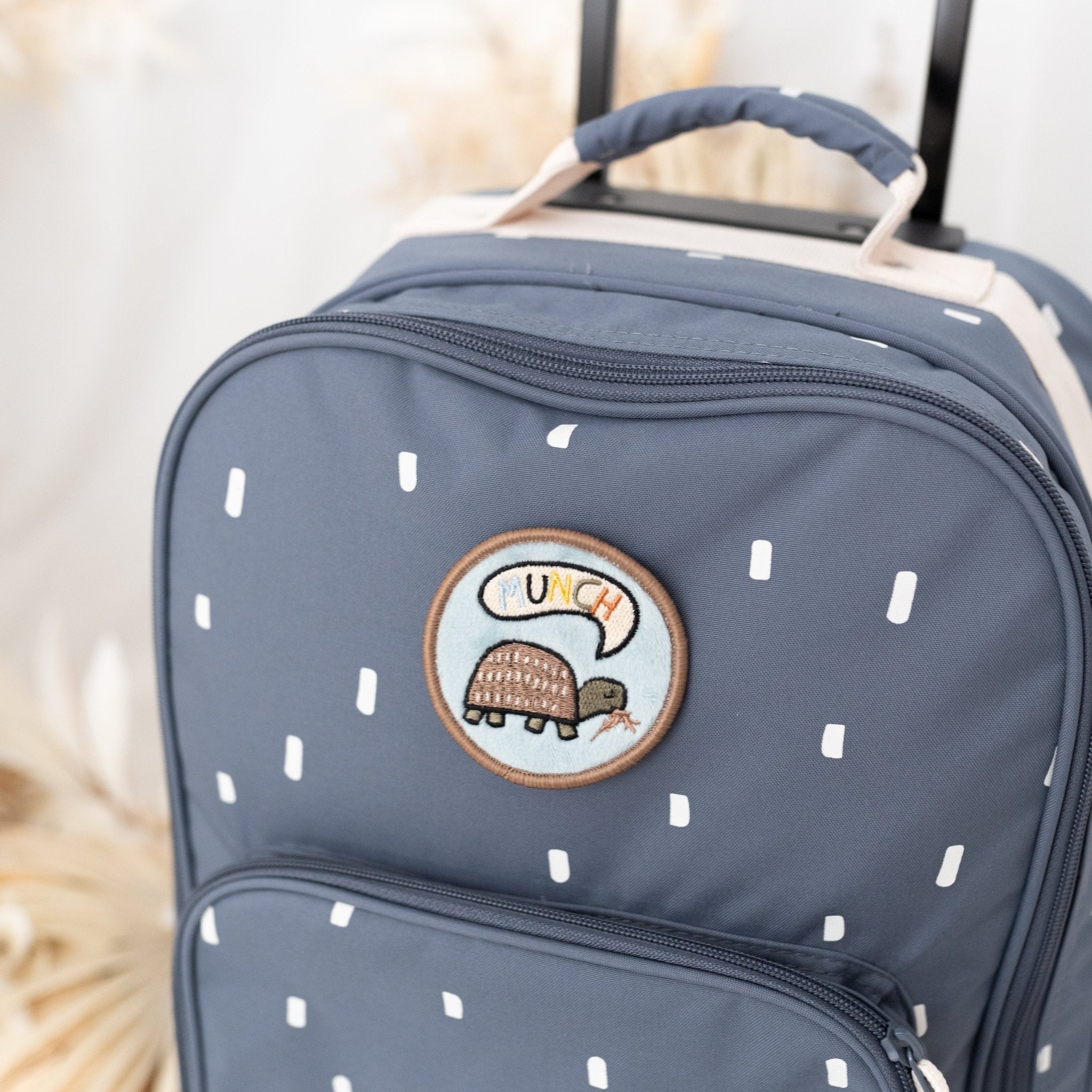 LÄSSIG Kinder Koffer "Punkte" personalisierbar - wunderwunsch