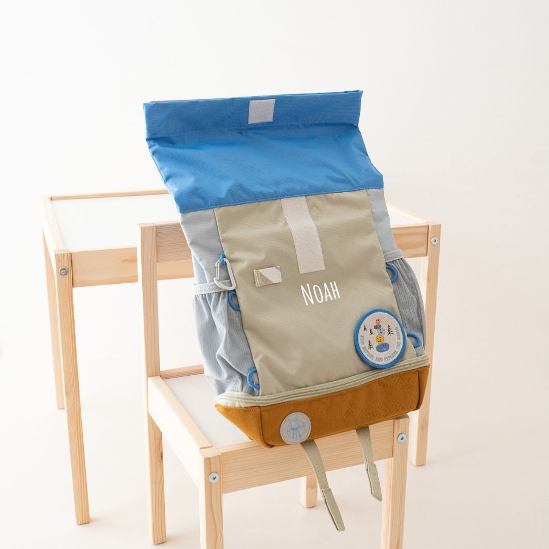 LÄSSIG Kindergarten - Set "Sunny Explorer Grün" personalisierbar - wunderwunsch