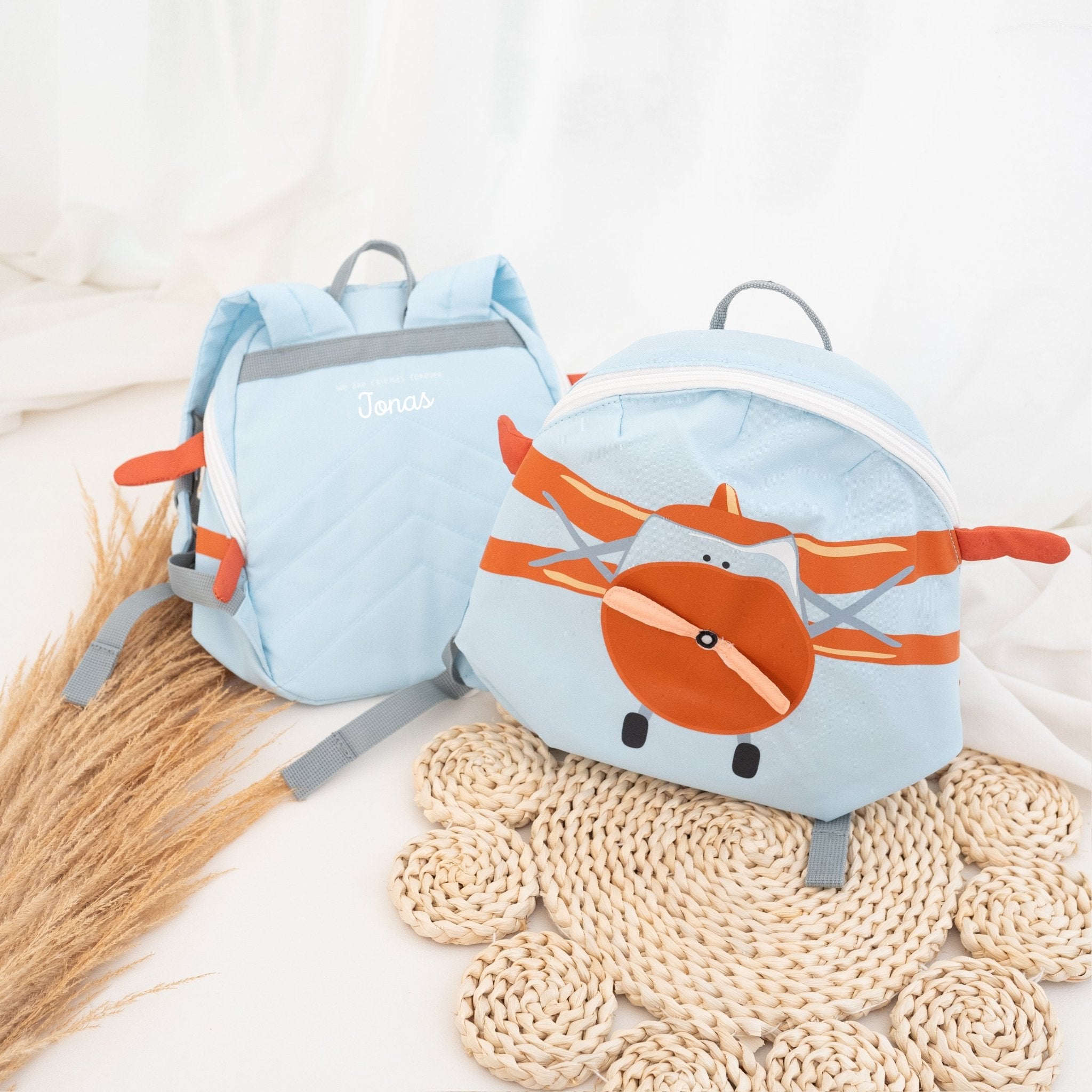 LÄSSIG Kindergartenrucksack personalisiert - Fahrzeuge - wunderwunsch