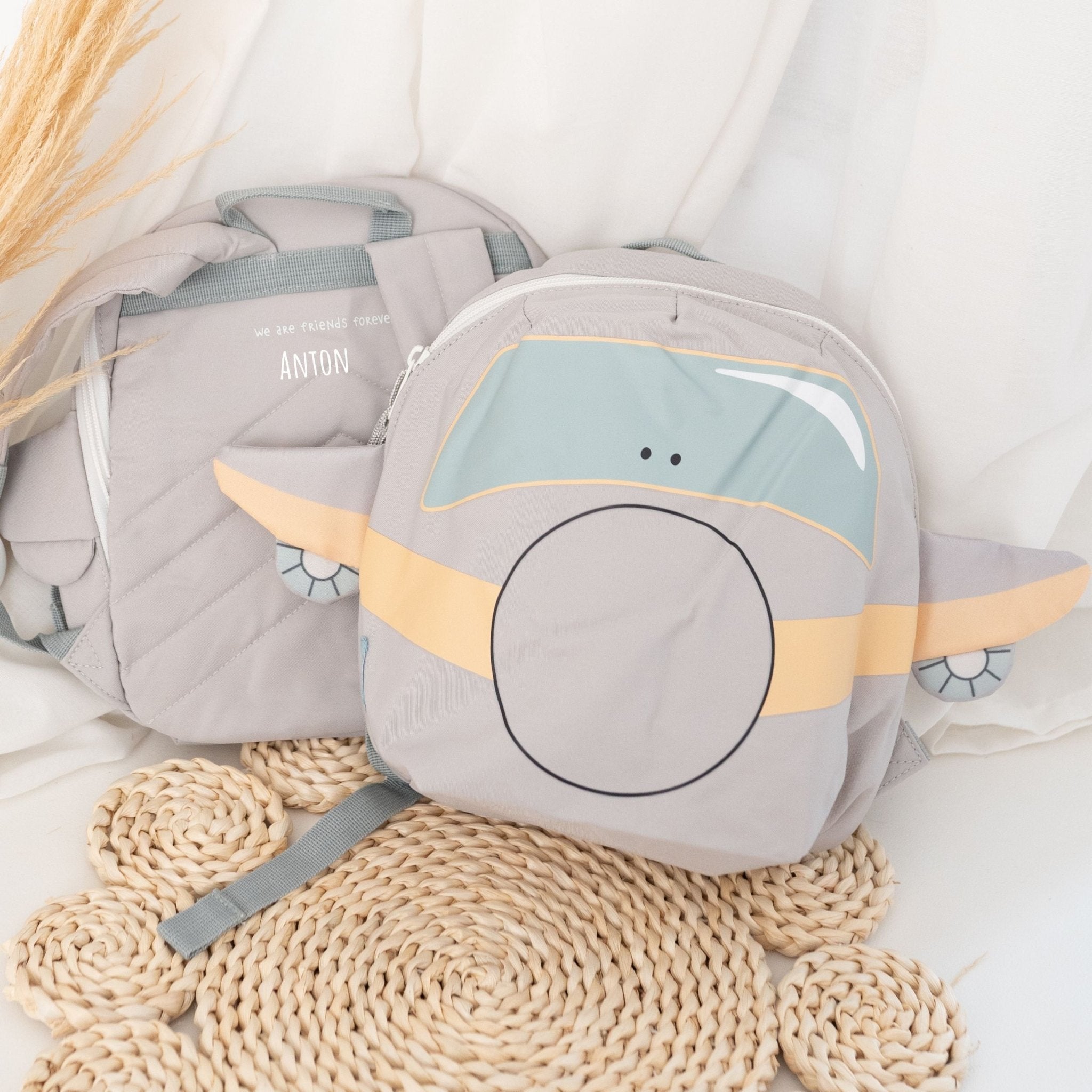 LÄSSIG Kindergartenrucksack personalisiert - Fahrzeuge - wunderwunsch