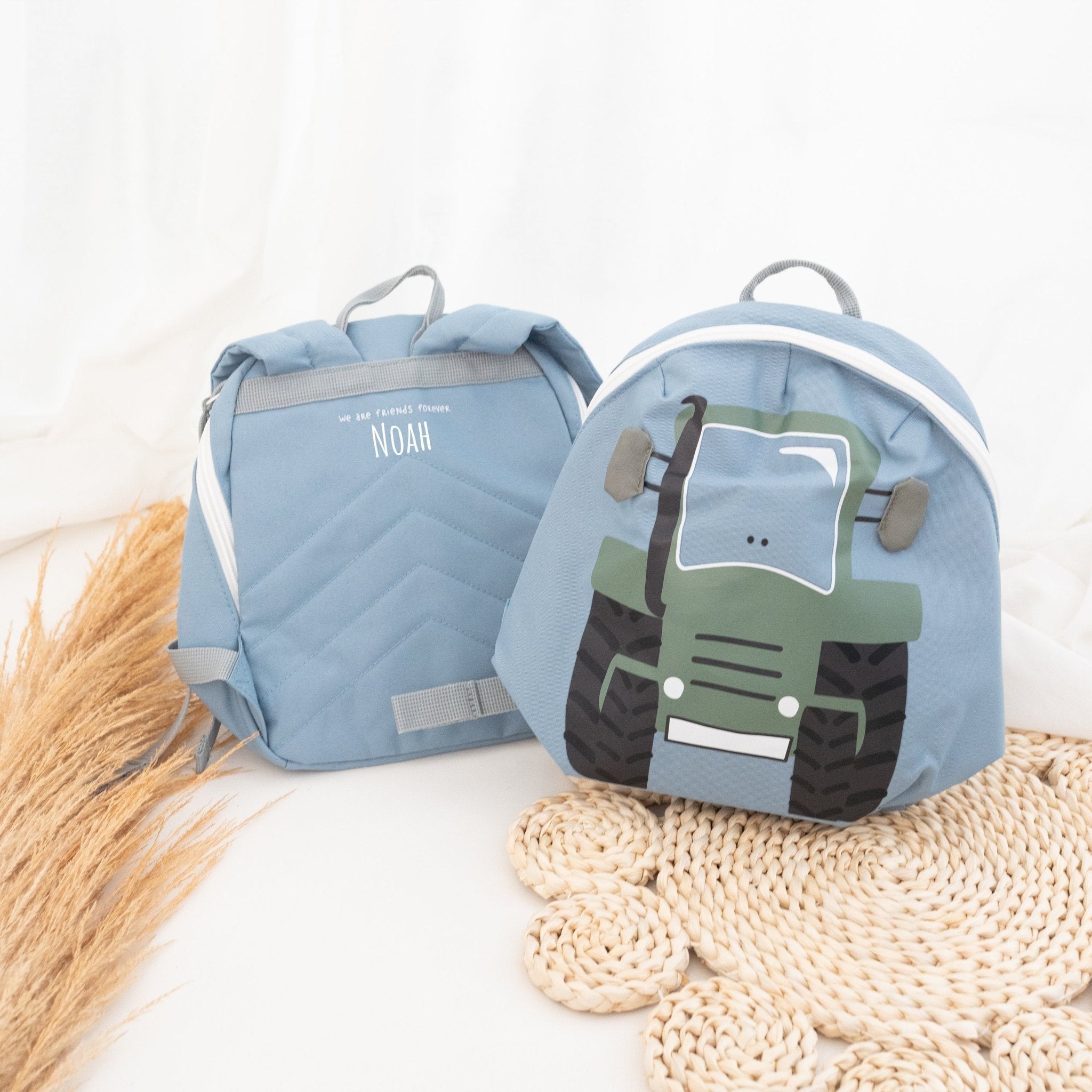 LÄSSIG Kindergartenrucksack personalisiert - Fahrzeuge - wunderwunsch