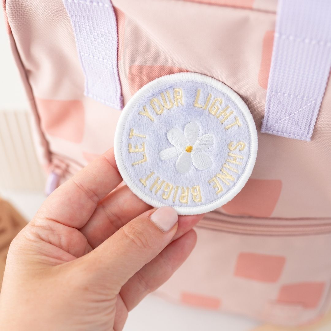 LÄSSIG Kindergartenrucksack Square "Pattern Party" personalisierbar - wunderwunsch
