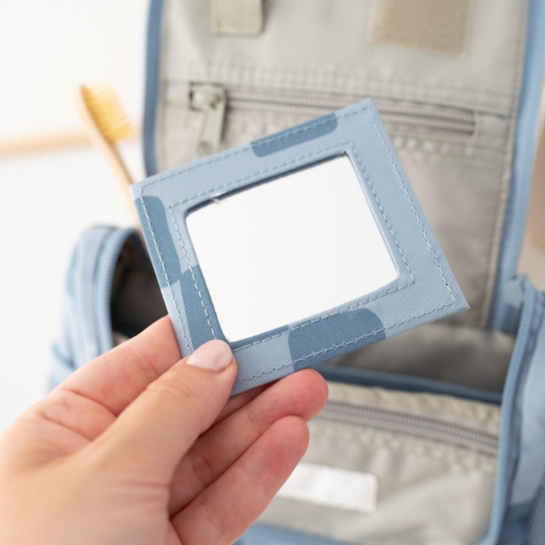 LÄSSIG Kulturtasche Kinder "Pattern Party" personalisierbar - wunderwunsch