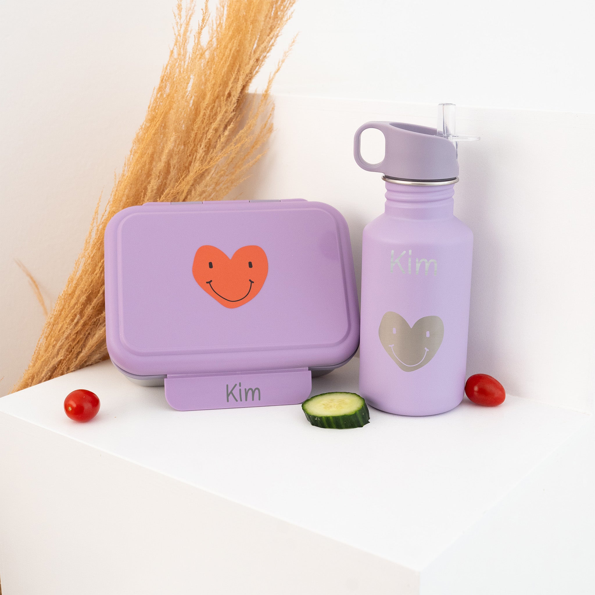 LÄSSIG "Little Gang" Set Brotdose & Trinkflasche - wunderwunsch