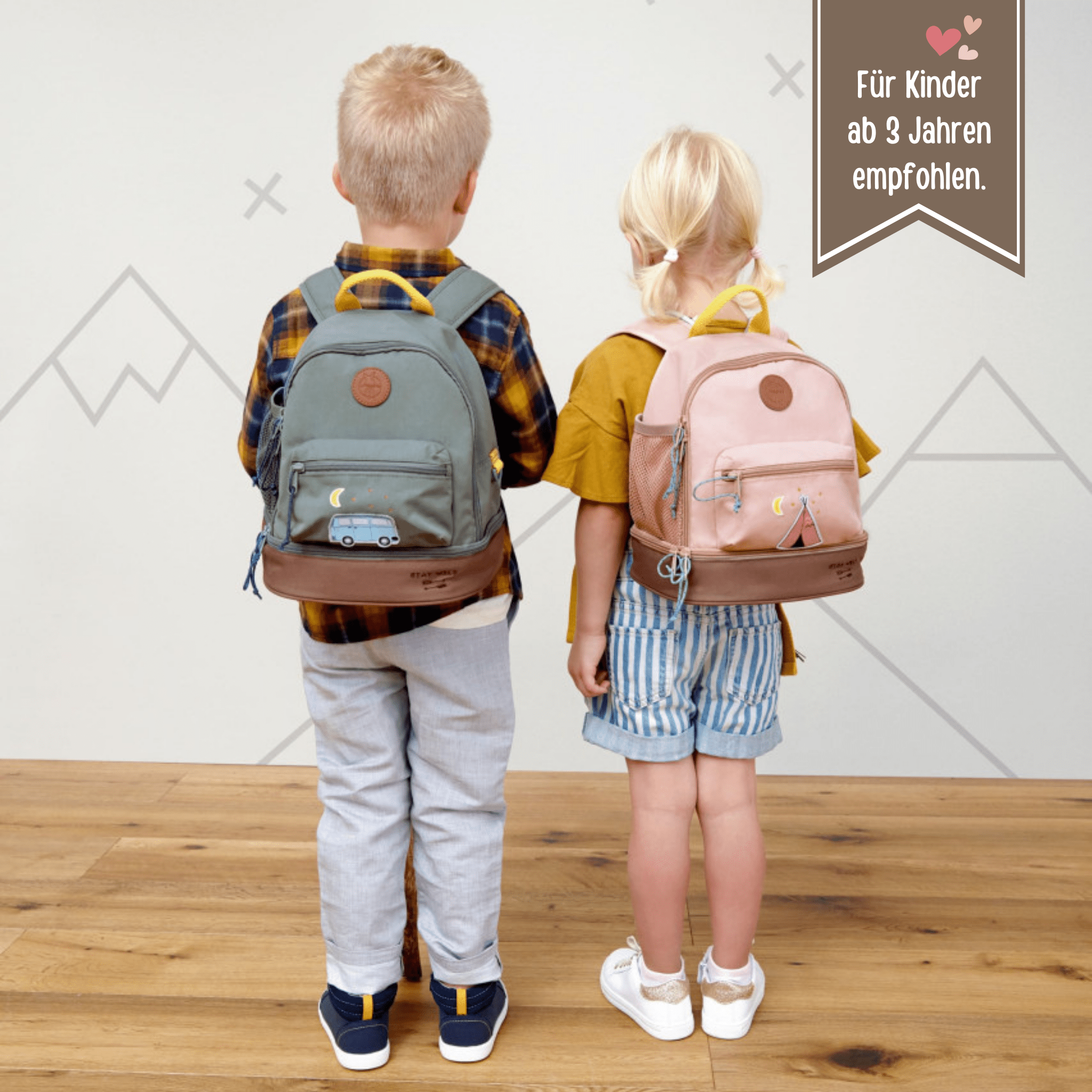 LÄSSIG Rucksack "Adventure" personalisiert - wunderwunsch