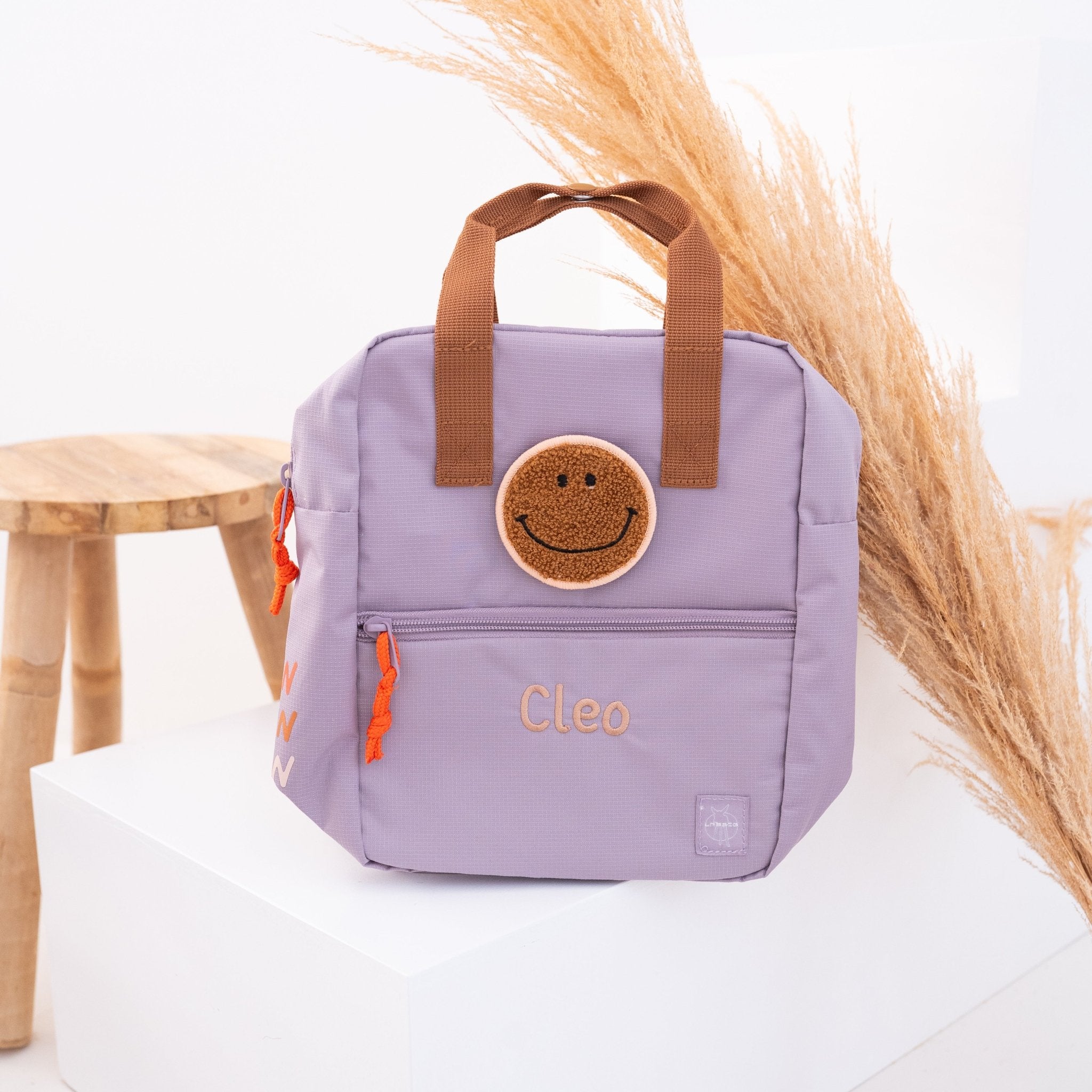 LÄSSIG Rucksack - Kirsche & Smile - wunderwunsch
