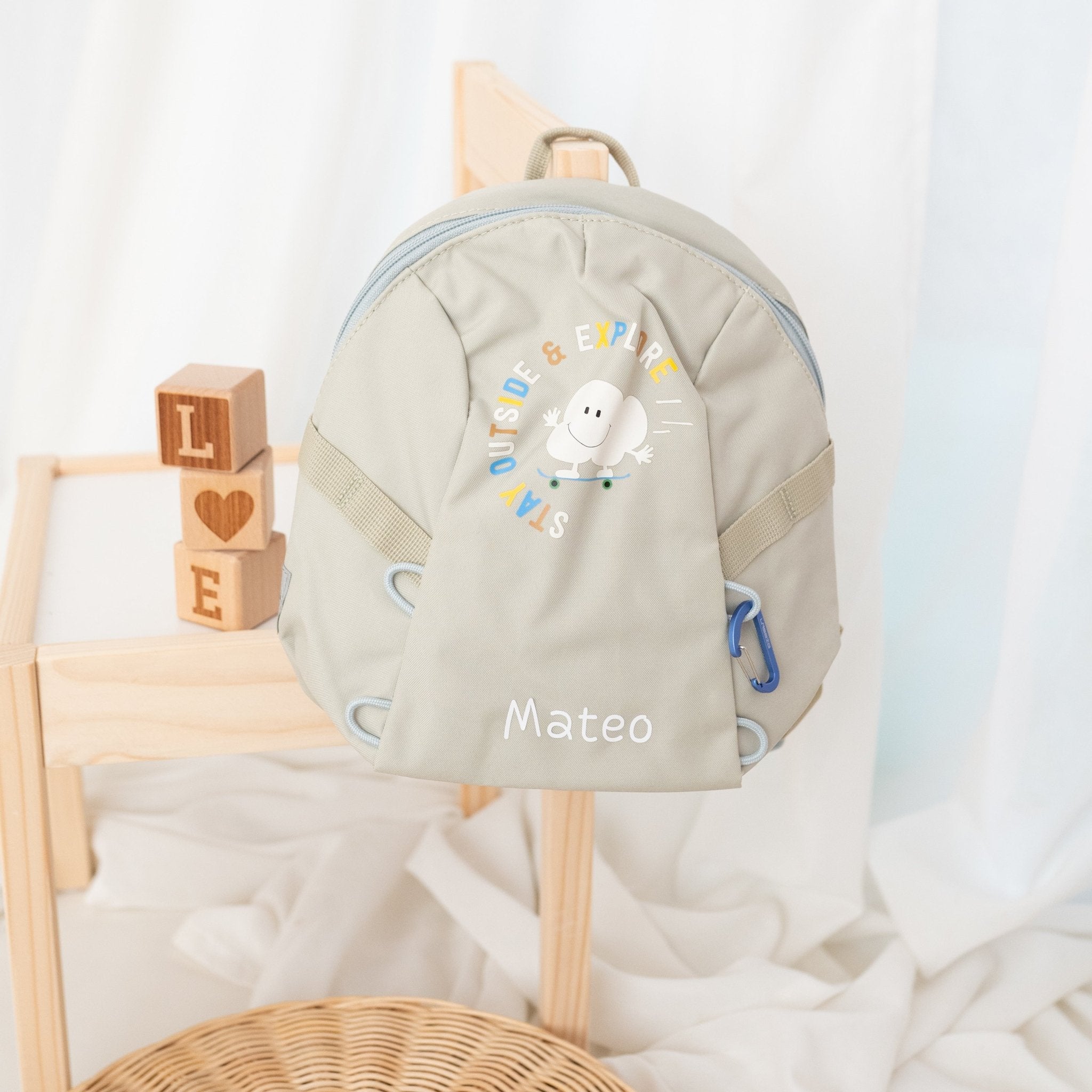 LÄSSIG Rucksack "Tiny Outdoor" personalisiert - wunderwunsch