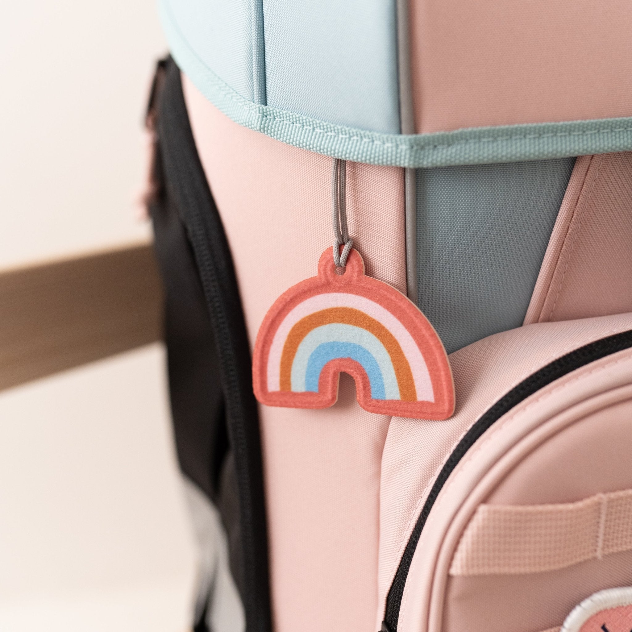 LÄSSIG Schulranzen Set 7 - teilig - Rosa/Blau - wunderwunsch