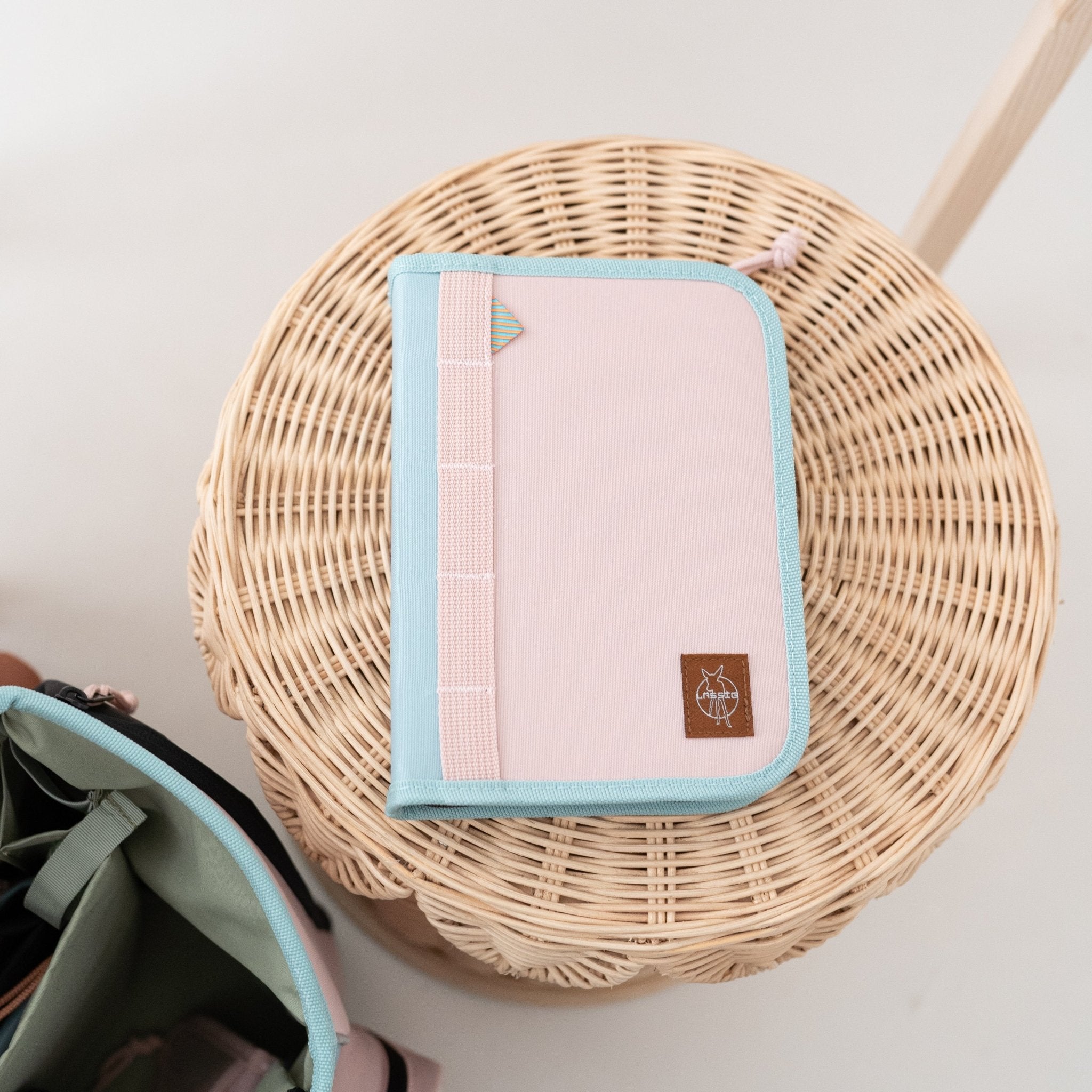 LÄSSIG Schulranzen Set 7 - teilig - Rosa/Blau - wunderwunsch