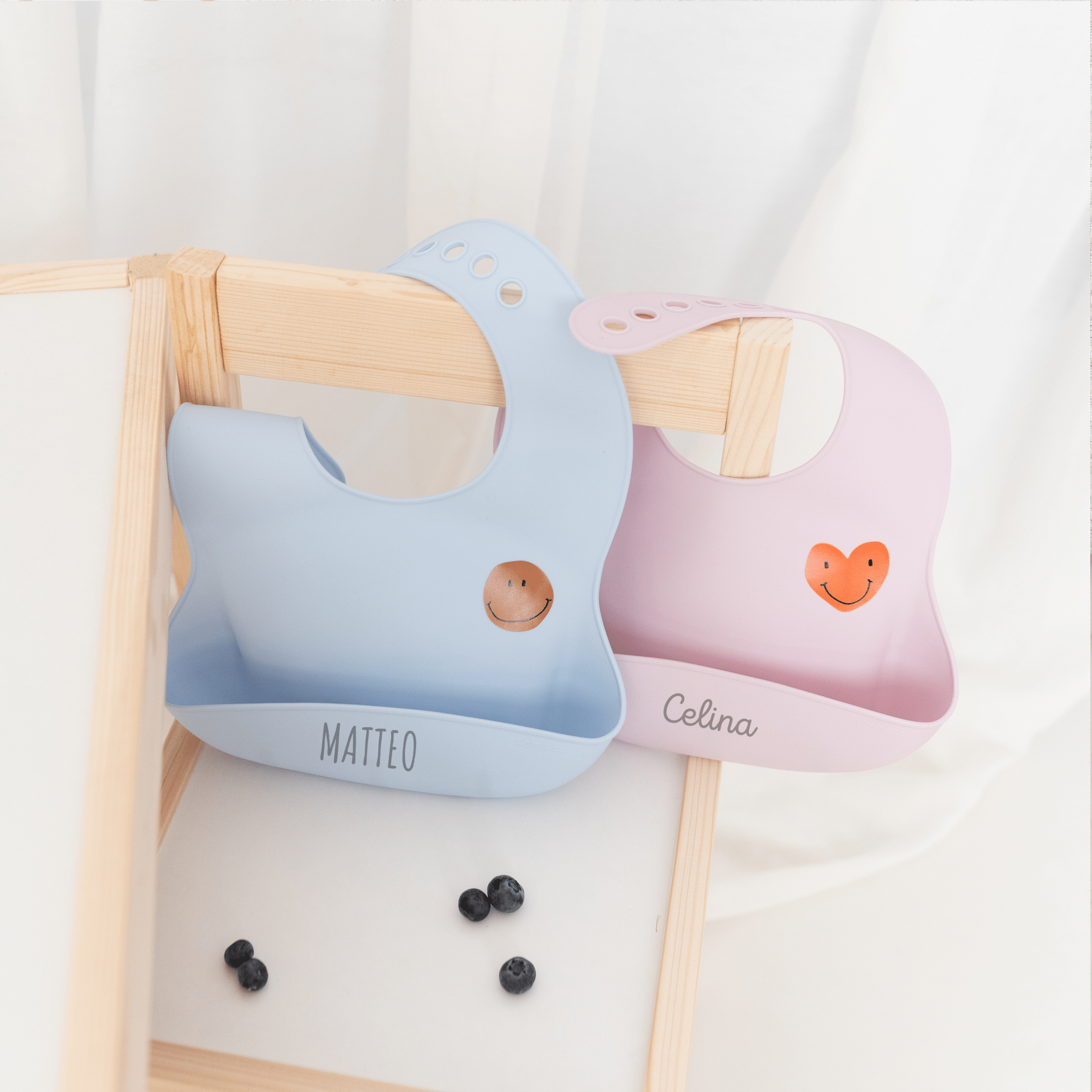 LÄSSIG Silikon Latz mit Auffangschale - wunderwunsch