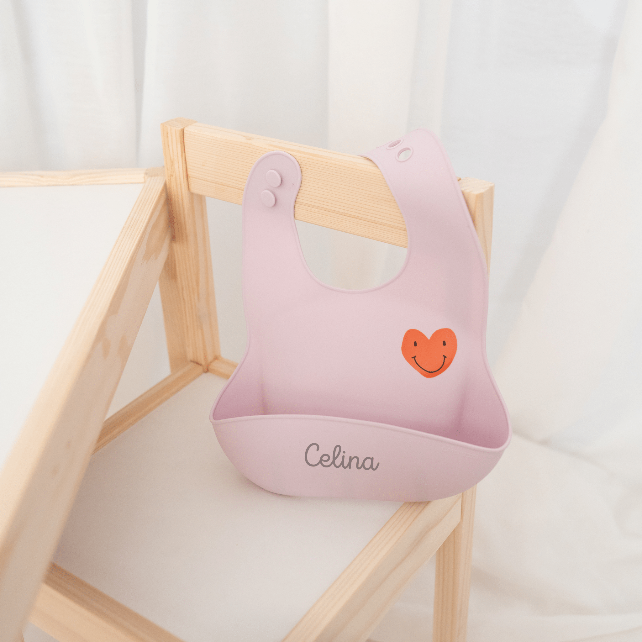 LÄSSIG Silikon Latz mit Auffangschale - wunderwunsch