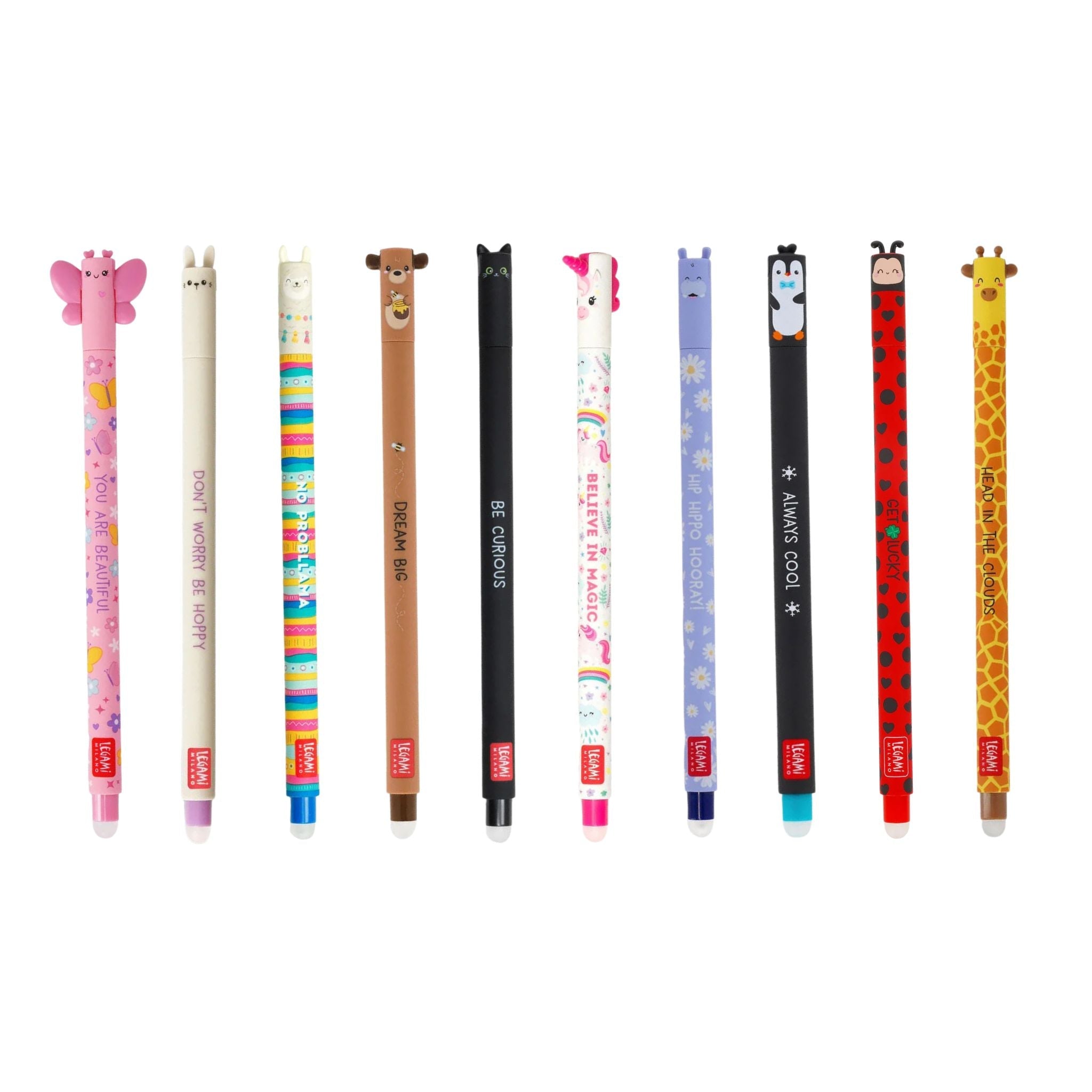 LEGAMI 10er Set löschbarer Gelstift - wunderwunsch