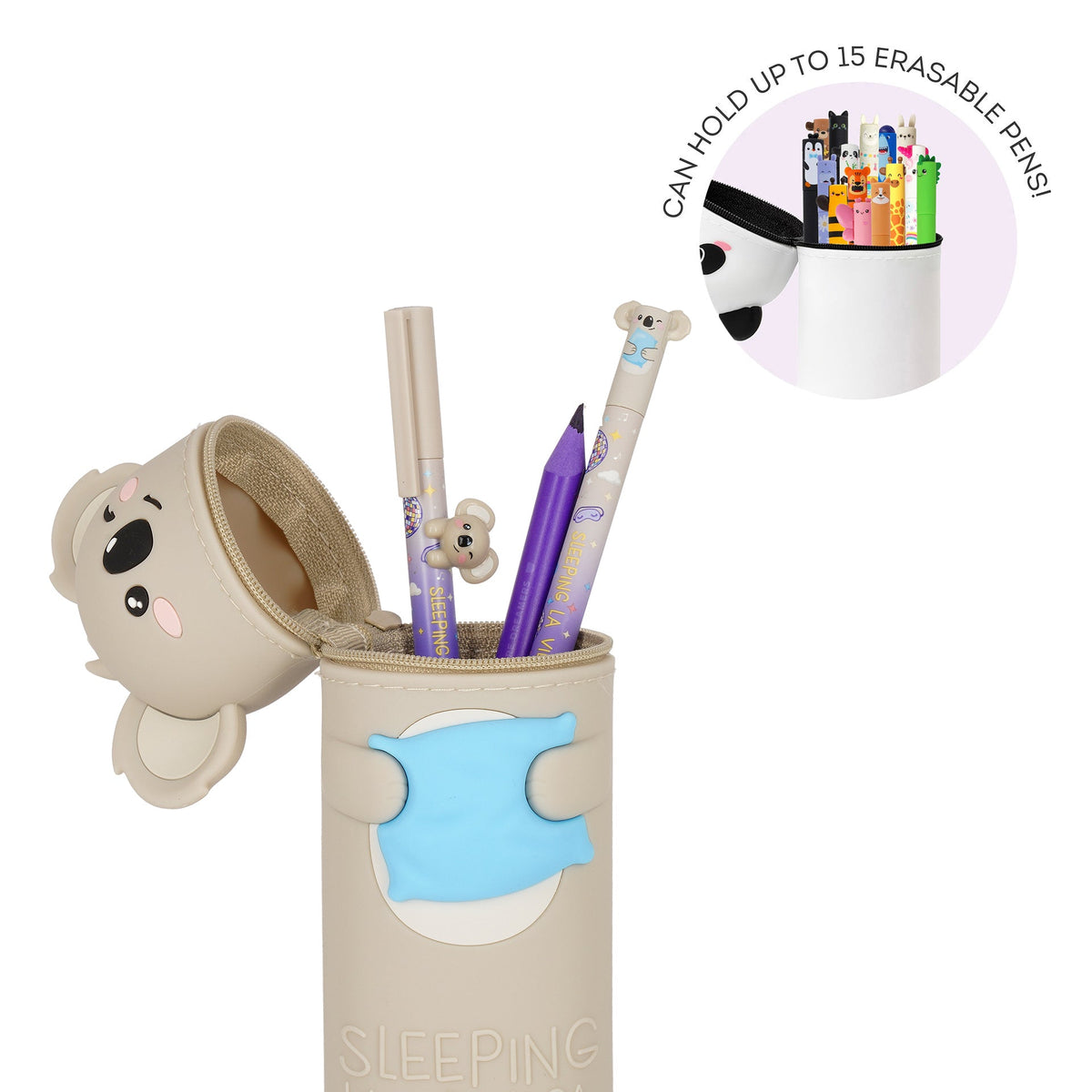 LEGAMI 2-in-1-Federmäppchen aus Silikon Koala - Kawaii - wunderwunsch