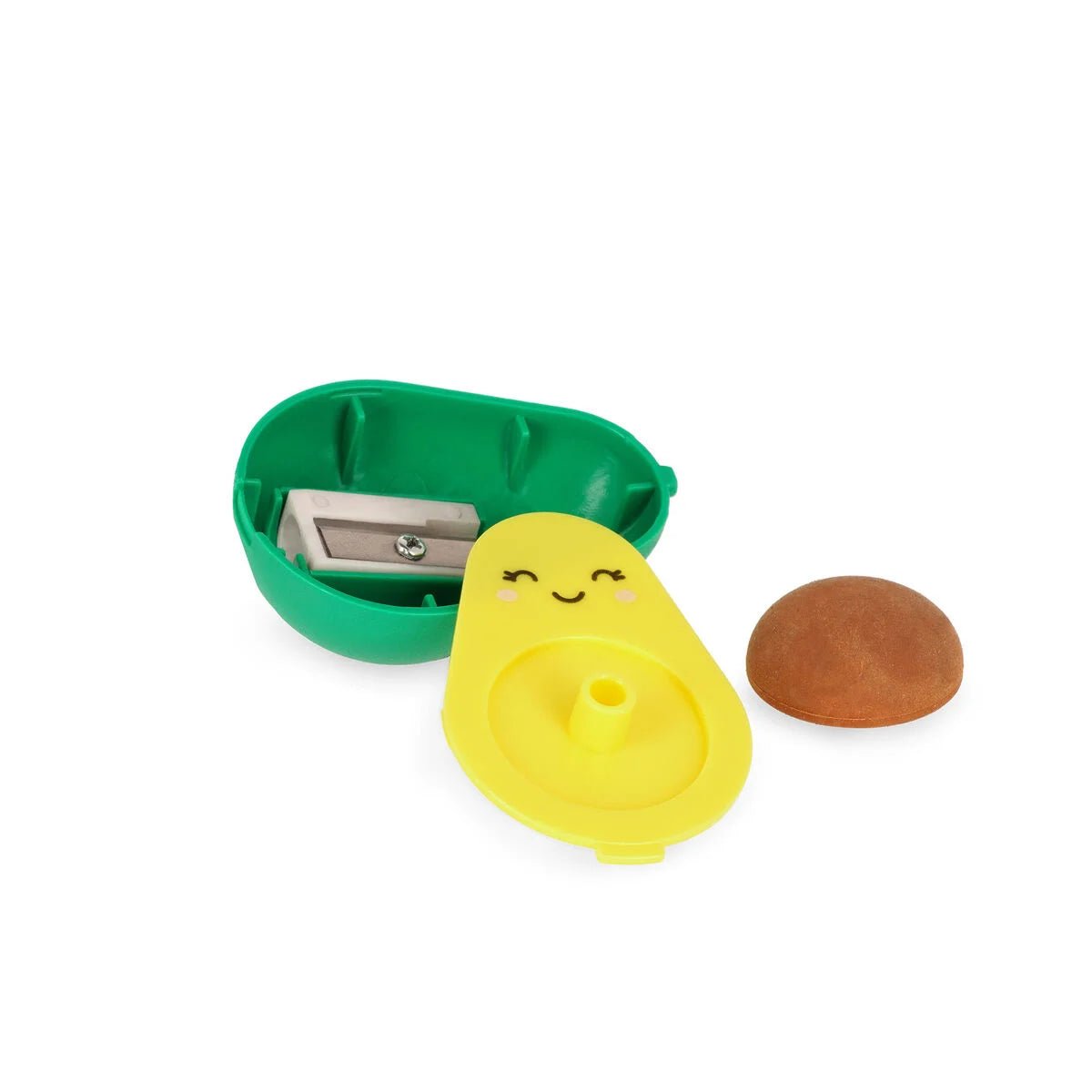 LEGAMI Anspitzer mit Radiergummi - Avocado - wunderwunsch