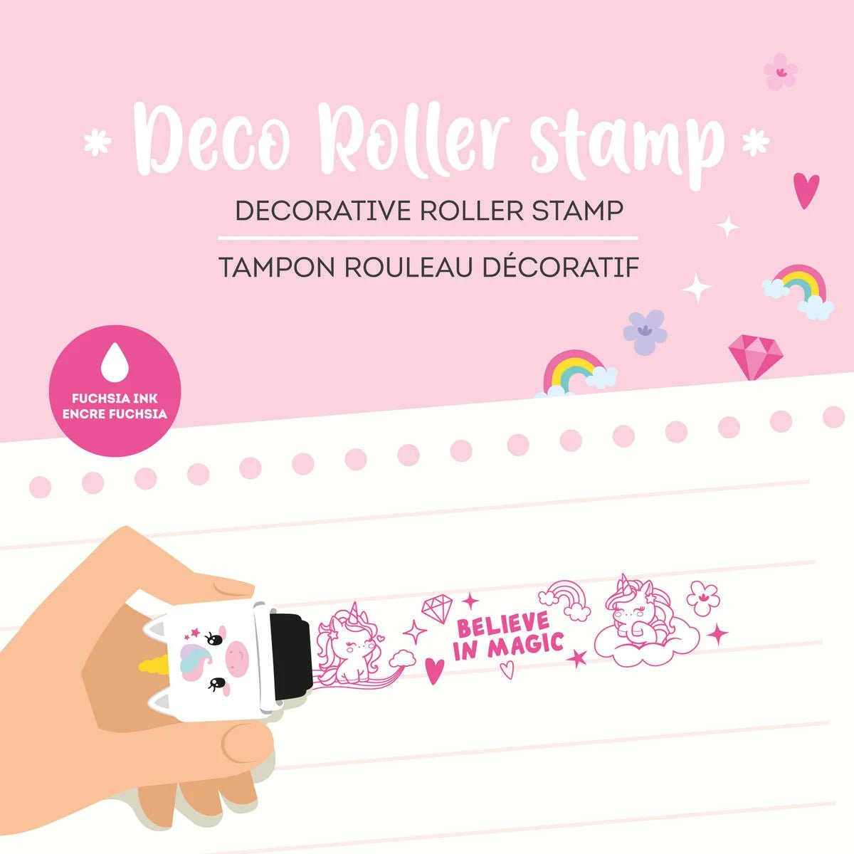 LEGAMI Deko-Rollstempel - wunderwunsch