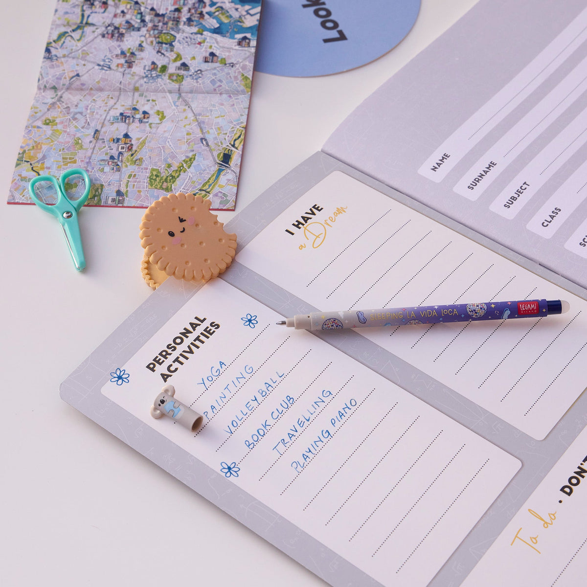 LEGAMI löschbarer Gelstift Koala - Erasable Pen - wunderwunsch
