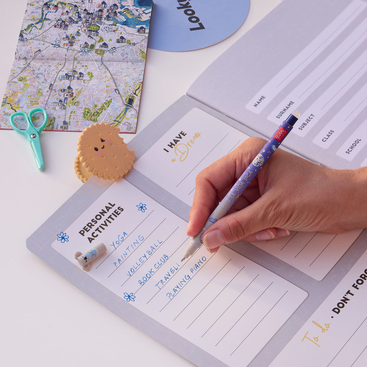 LEGAMI löschbarer Gelstift Koala - Erasable Pen - wunderwunsch