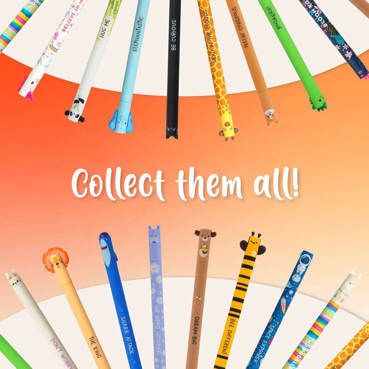 LEGAMI löschbarer Gelstift - personalisierbar - wunderwunsch