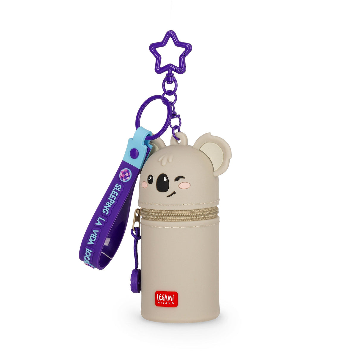 LEGAMI Münztasche mit Schlüsselanhänger Koala - Mini Kawaii - wunderwunsch