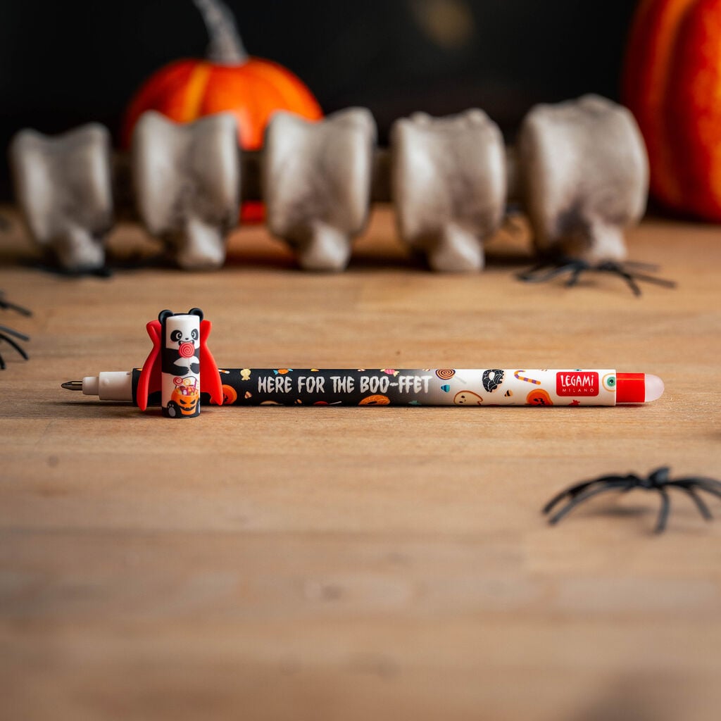 LEGAMI Set mit 3 Löschbaren Gelstiften - Spooky Party - wunderwunsch