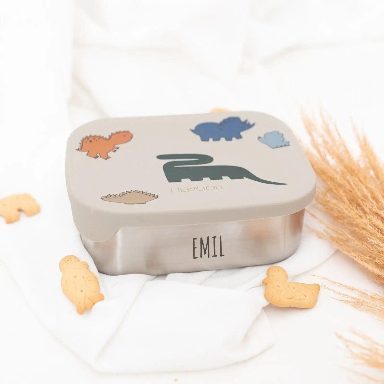 LIEWOOD Edelstahl Lunchbox personalisiert - wunderwunsch