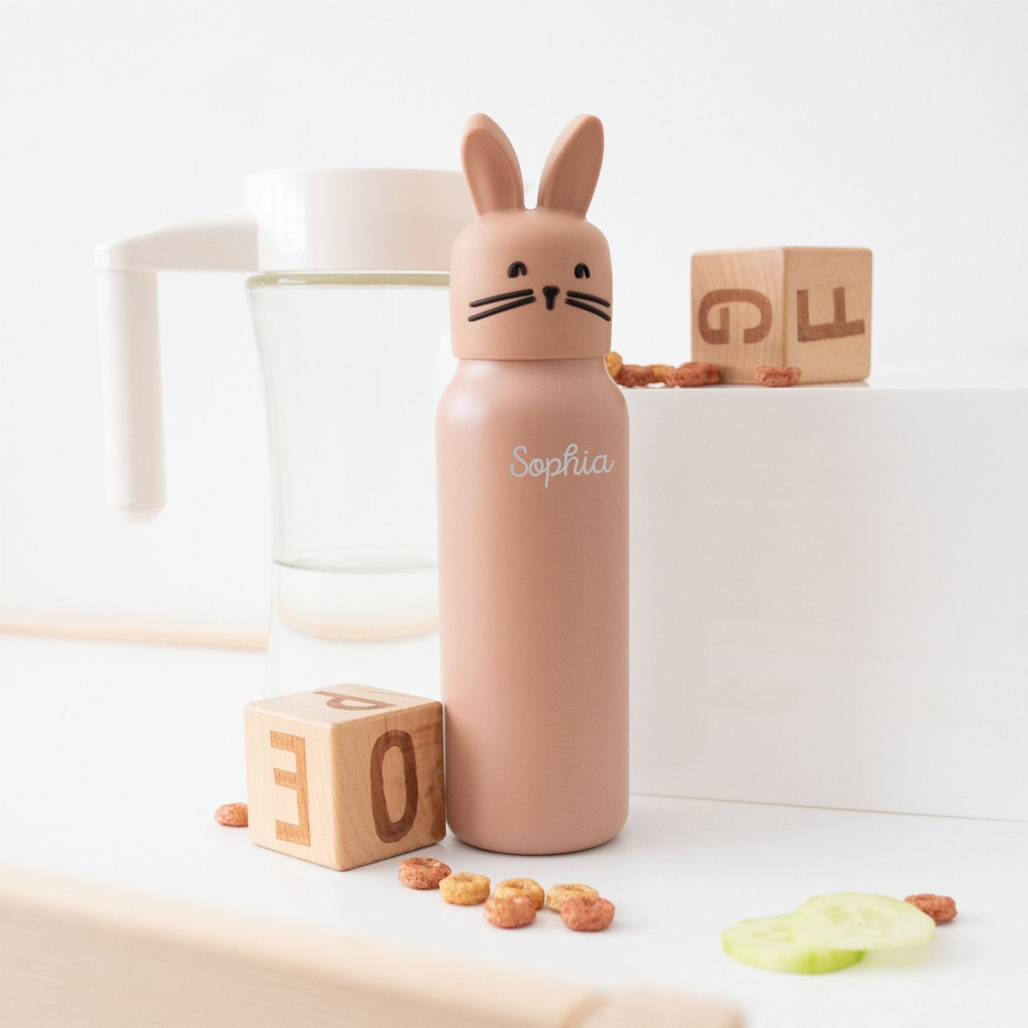 LIEWOOD Edelstahl Trinkflasche Tier 350ml - wunderwunsch