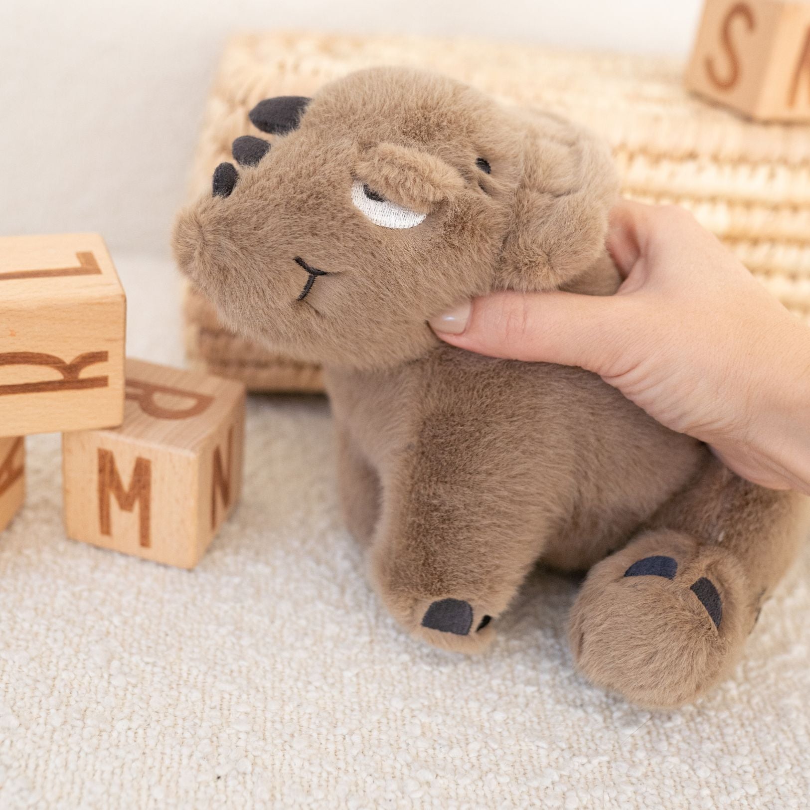 LIEWOOD Kuscheltier Triceratops braun personalisierbar - wunderwunsch