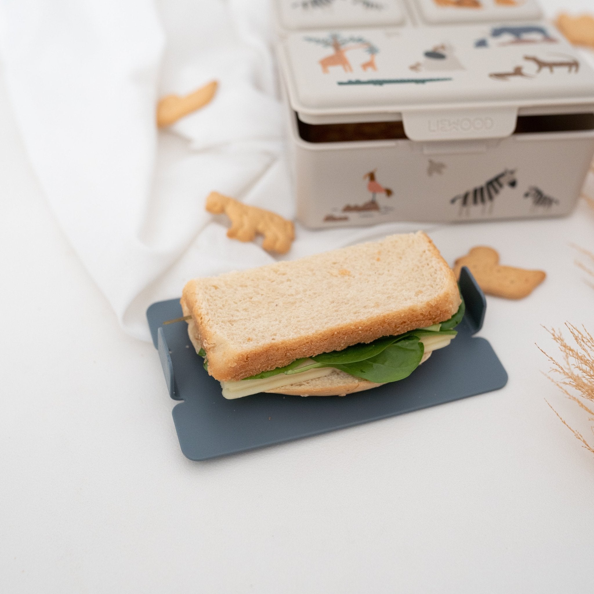 LIEWOOD Lunchbox mit 3 Fächern personalisiert - wunderwunsch
