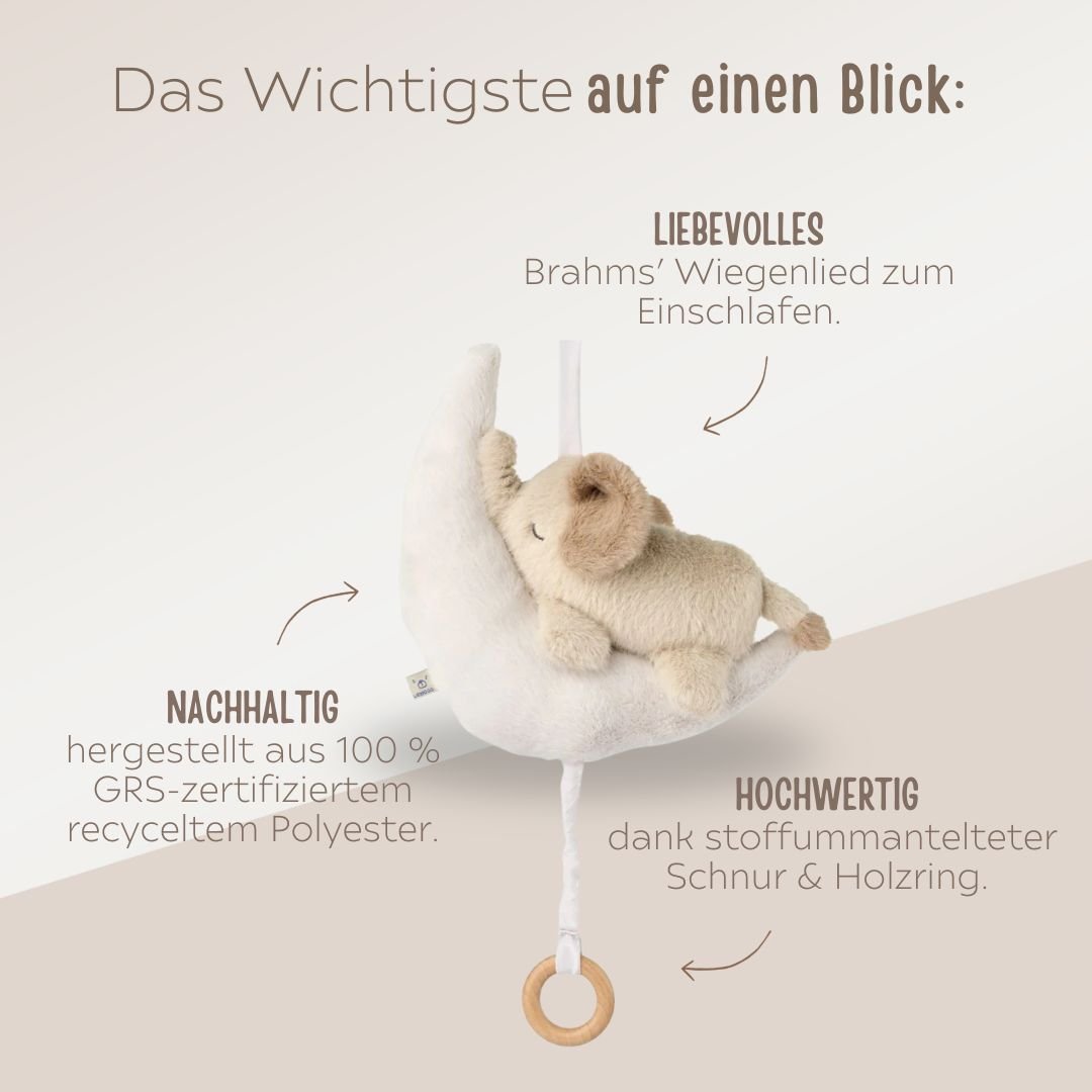 LIEWOOD Mobile mit Musik - personalisierbar - wunderwunsch
