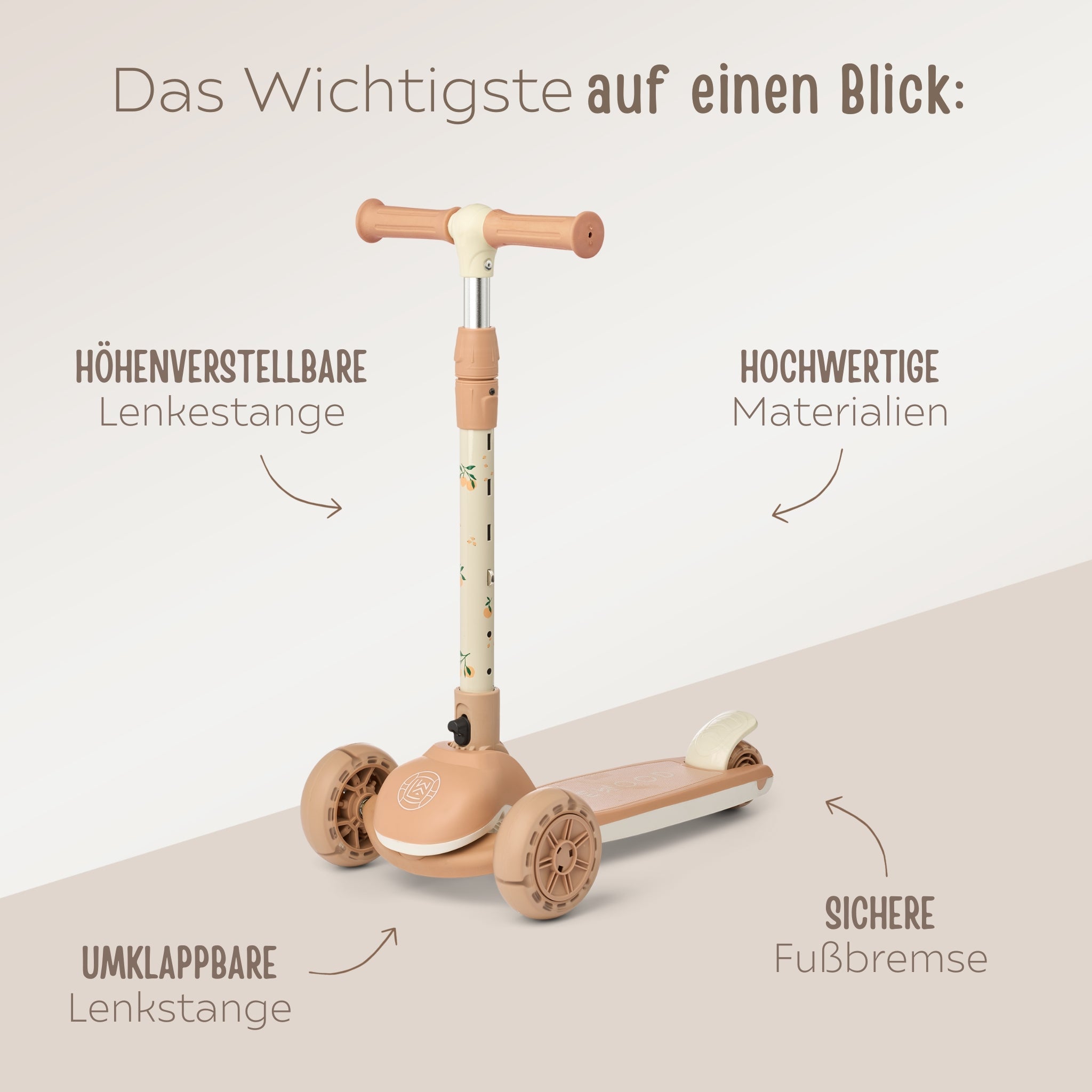 LIEWOOD Roller mit Lenkerpolster - wunderwunsch