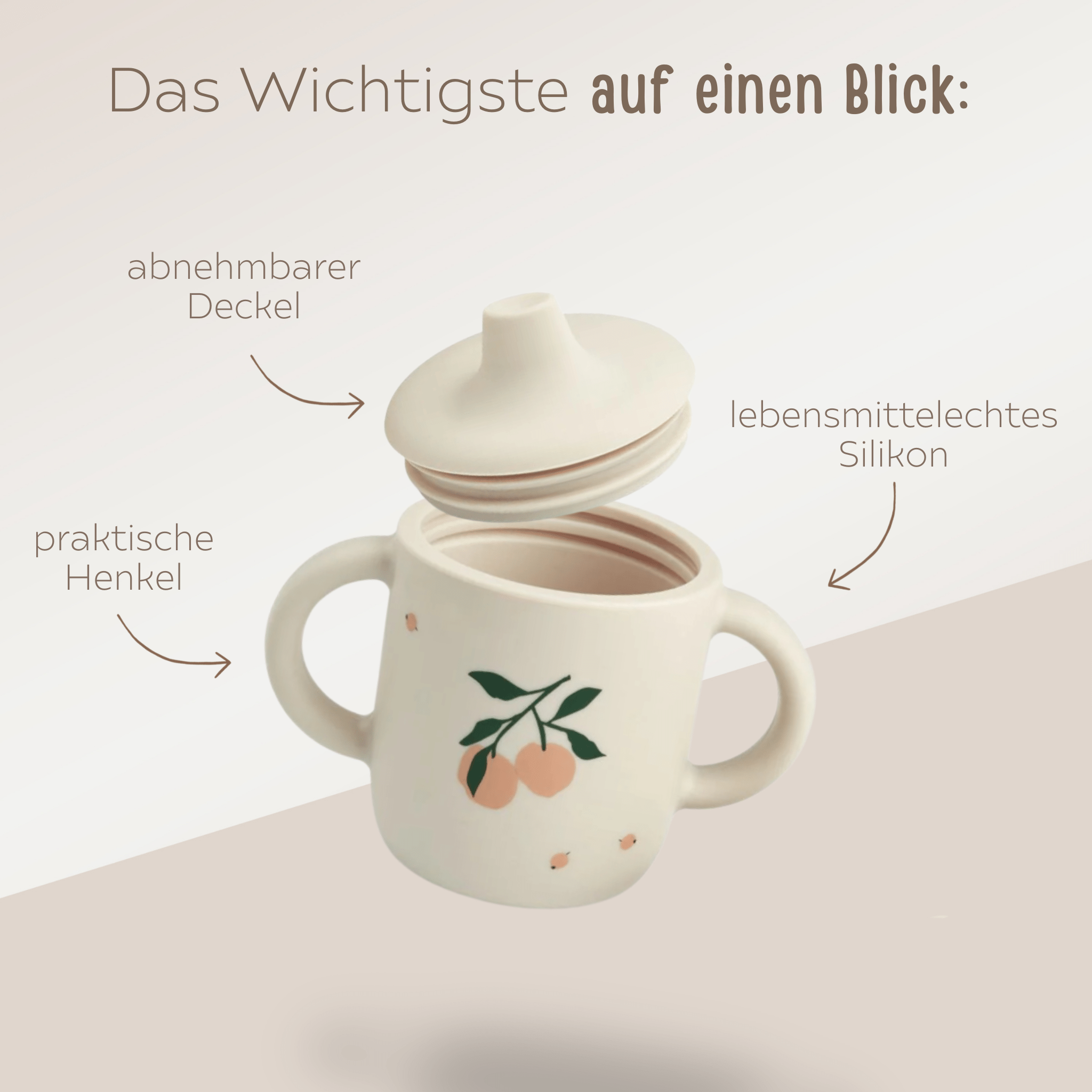 LIEWOOD Trinklernbecher personalisiert - wunderwunsch