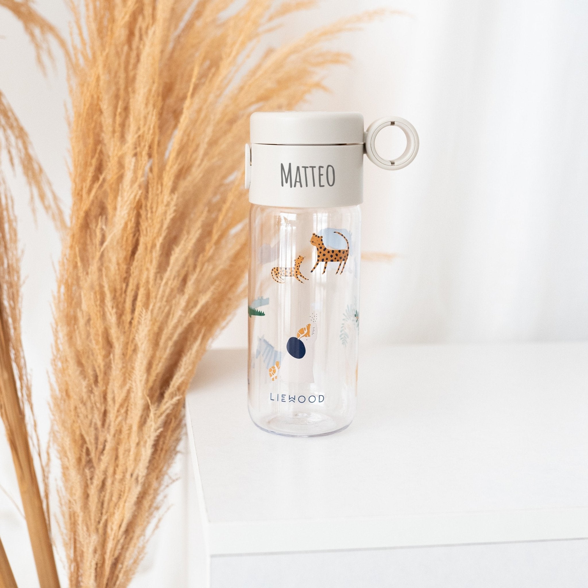 LIEWOOD Wasserflasche mit Print 350ml personalisiert - wunderwunsch