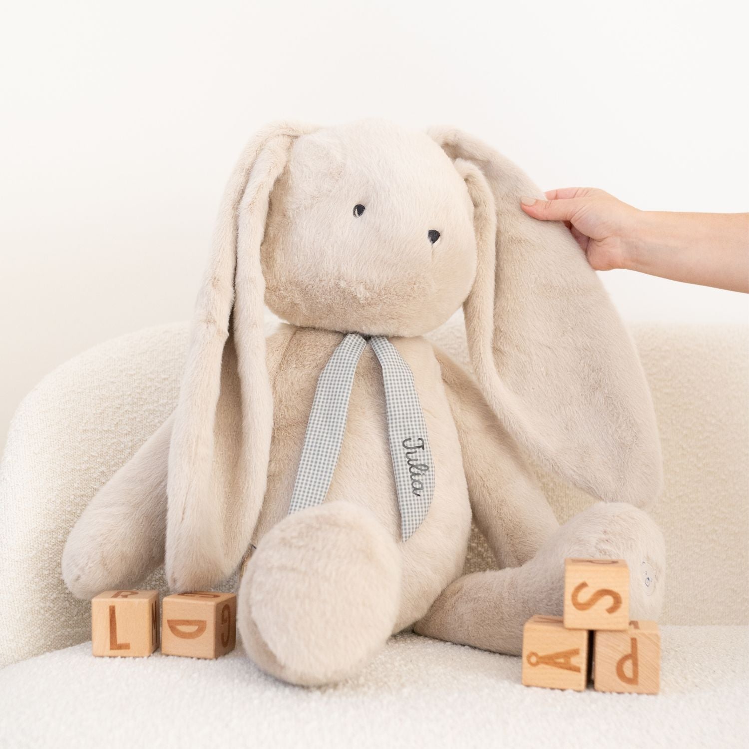 LIEWOOD XXL Kuscheltier Hase personalisierbar - wunderwunsch