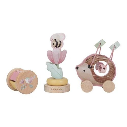 LITTLE DUTCH Geschenkset Holz - Fairy Garden rosa - wunderwunsch